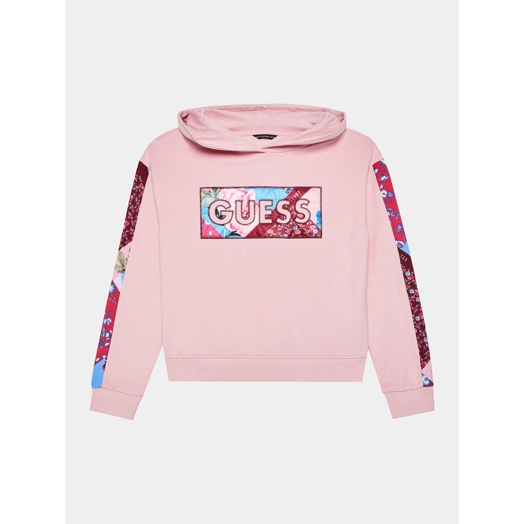 Guess Суитшърт J3BQ30 KAX73 Розов Regular Fit - Pepit.bg