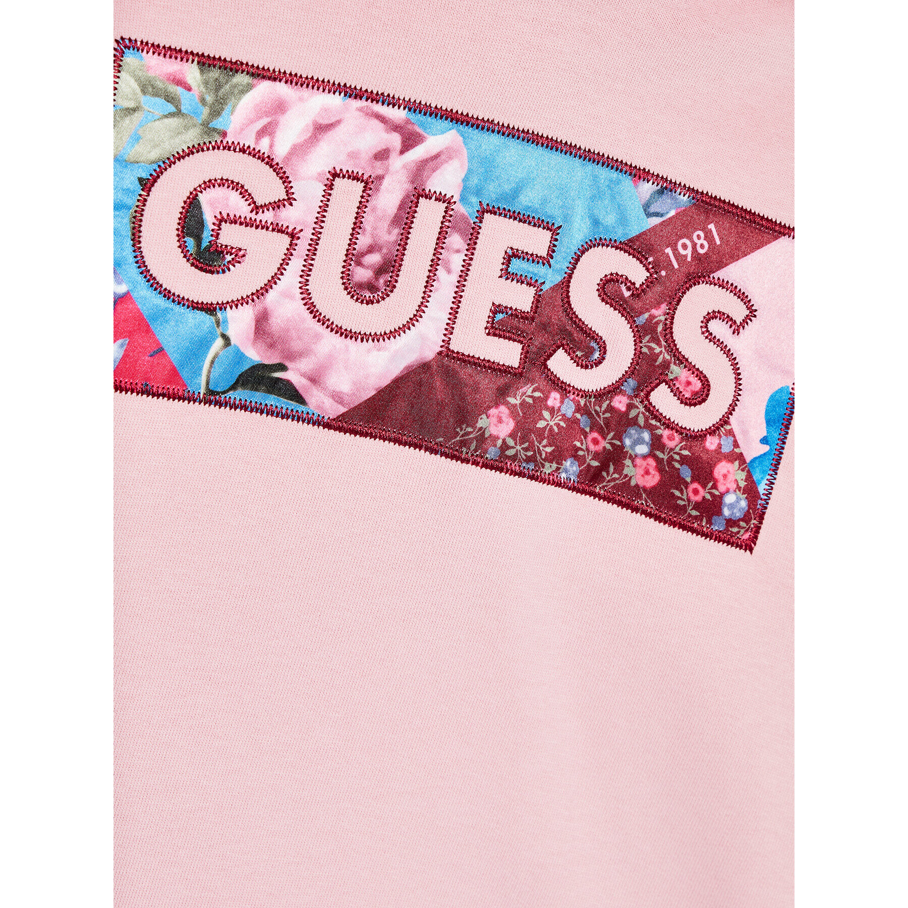 Guess Суитшърт J3BQ30 KAX73 Розов Regular Fit - Pepit.bg