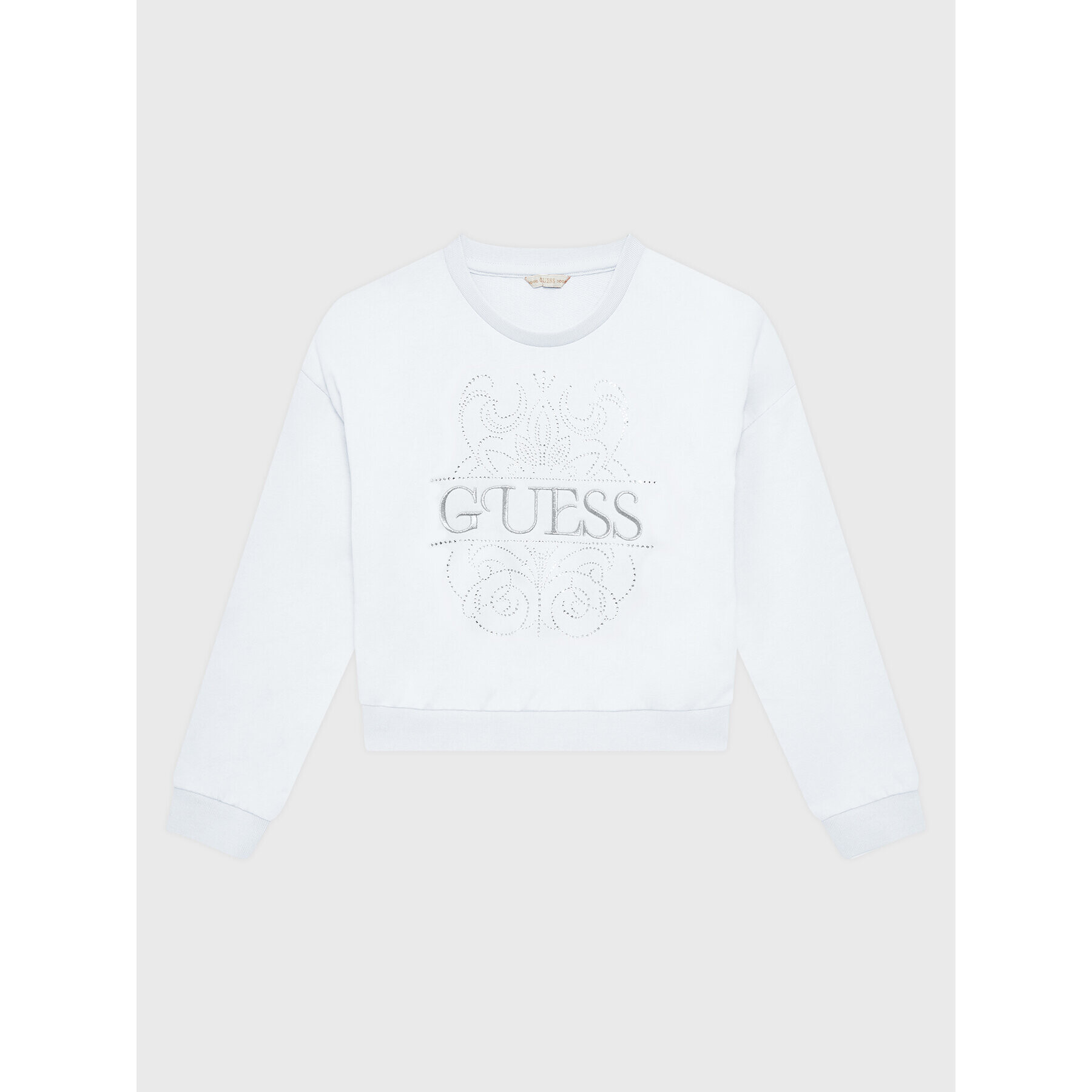 Guess Суитшърт J3GQ02 K82T0 Бял Regular Fit - Pepit.bg