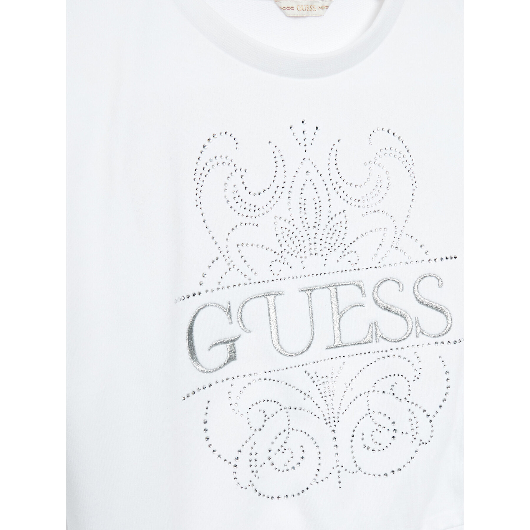 Guess Суитшърт J3GQ02 K82T0 Бял Regular Fit - Pepit.bg