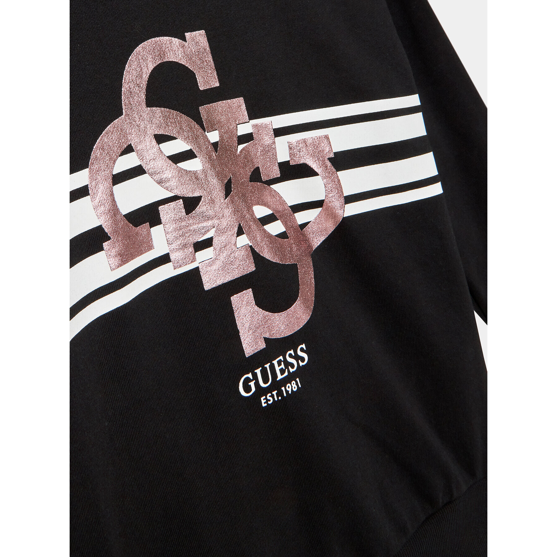 Guess Суитшърт J3YQ04 KA6R3 Черен Regular Fit - Pepit.bg