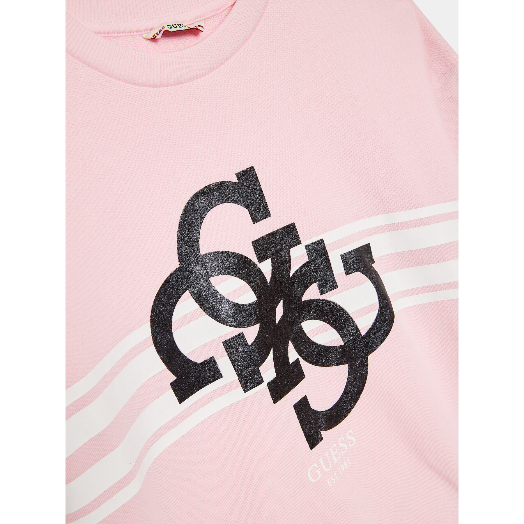 Guess Суитшърт J3YQ04 KA6R3 Розов Regular Fit - Pepit.bg