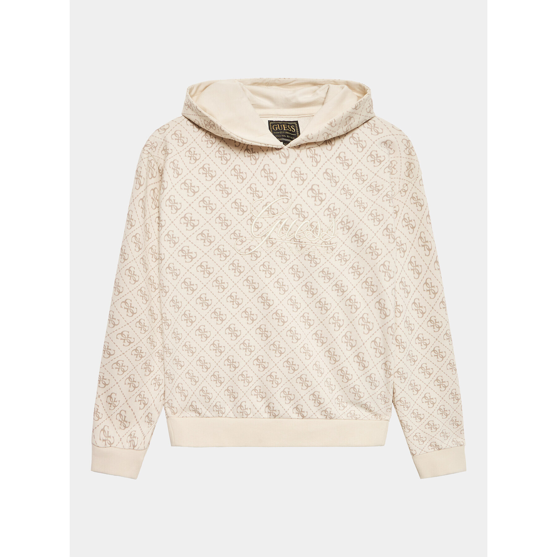 Guess Суитшърт J3YQ06 KA6R3 Бежов Regular Fit - Pepit.bg