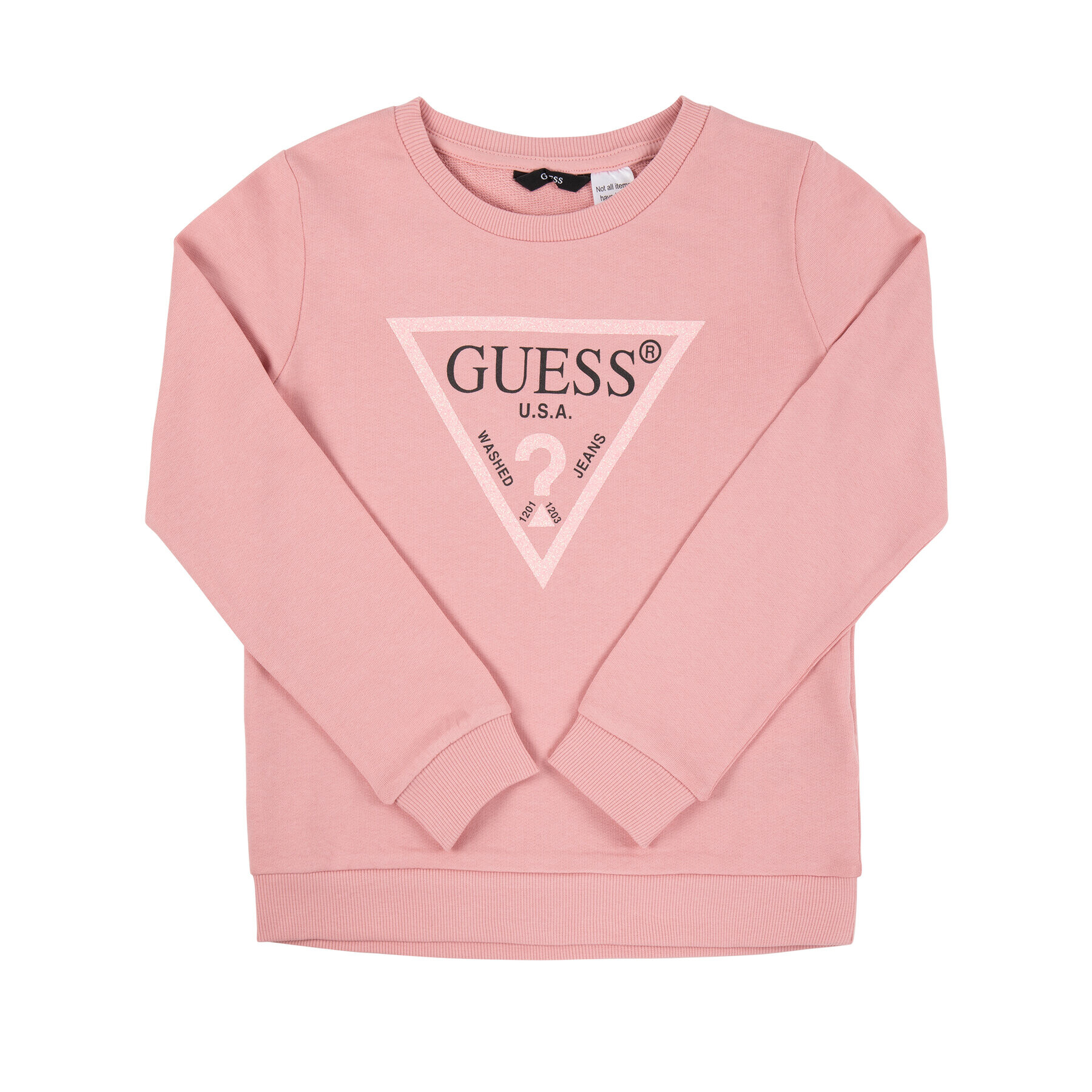 Guess Суитшърт J74Q10 K5WK0 Розов Regular Fit - Pepit.bg