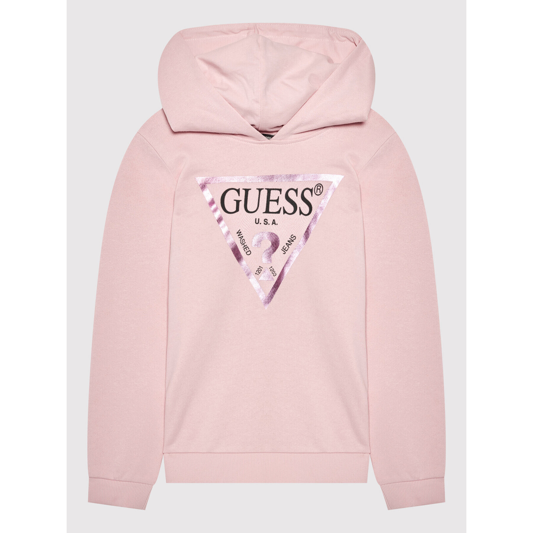 Guess Суитшърт J83Q14 KAUG0 Розов Regular Fit - Pepit.bg