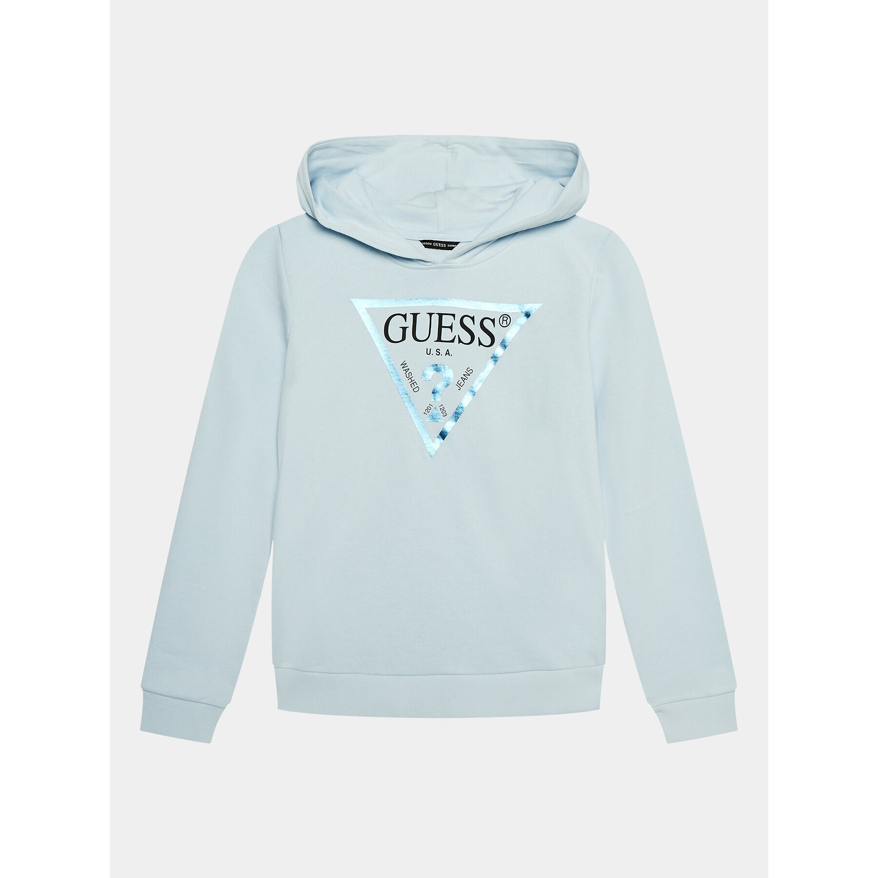 Guess Суитшърт J83Q14 KAUG0 Син Regular Fit - Pepit.bg