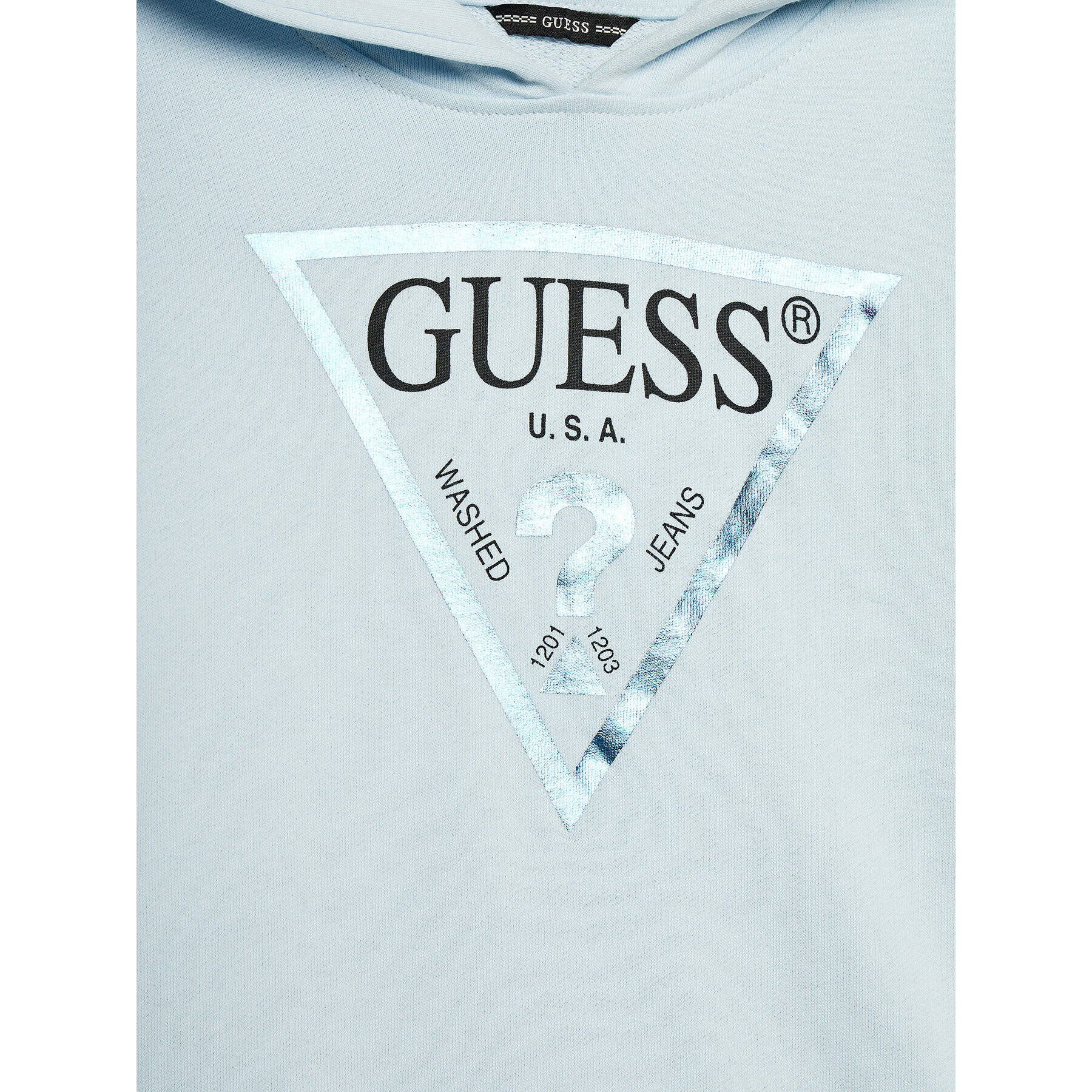 Guess Суитшърт J83Q14 KAUG0 Син Regular Fit - Pepit.bg