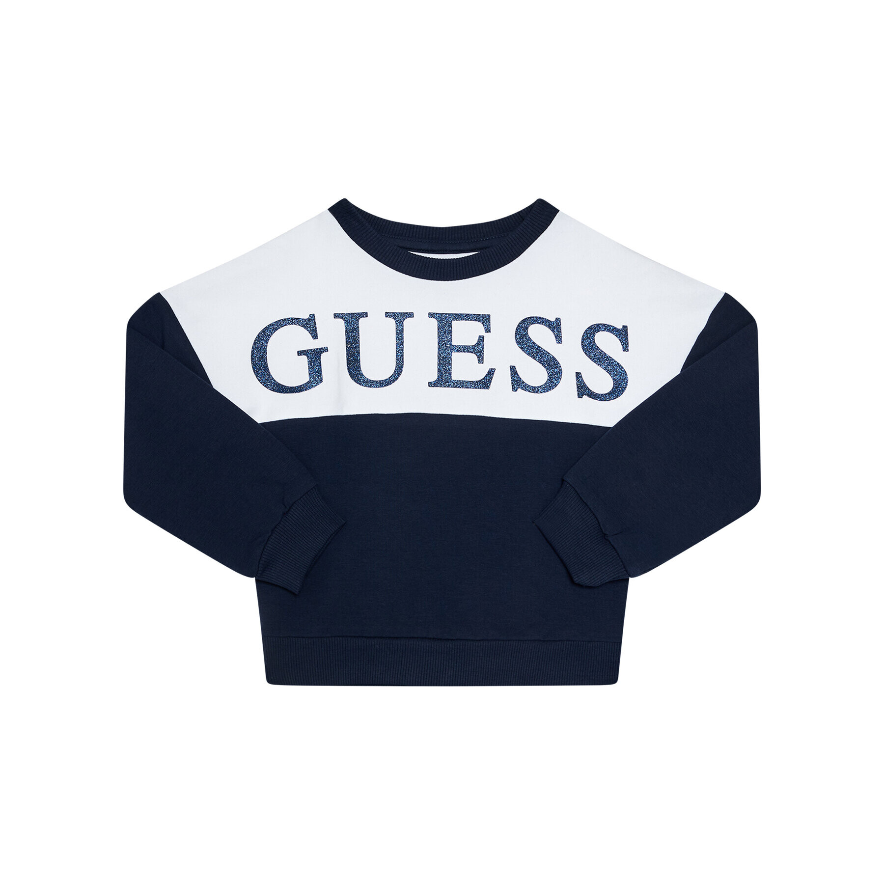 Guess Суитшърт K0YQ00 KA6V0 Тъмносин Regular Fit - Pepit.bg