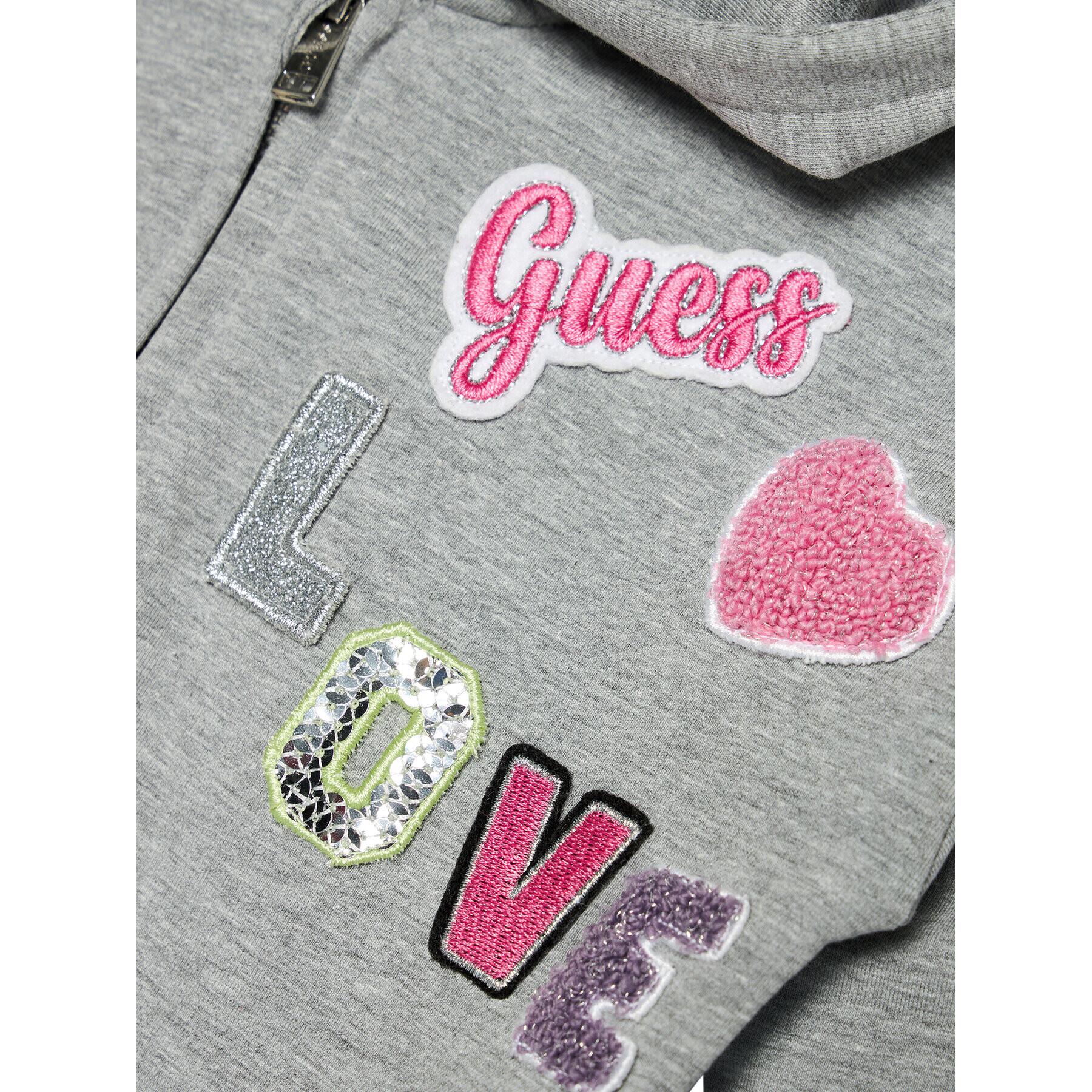 Guess Суитшърт K1YQ02 KAEF0 Сив Regular Fit - Pepit.bg