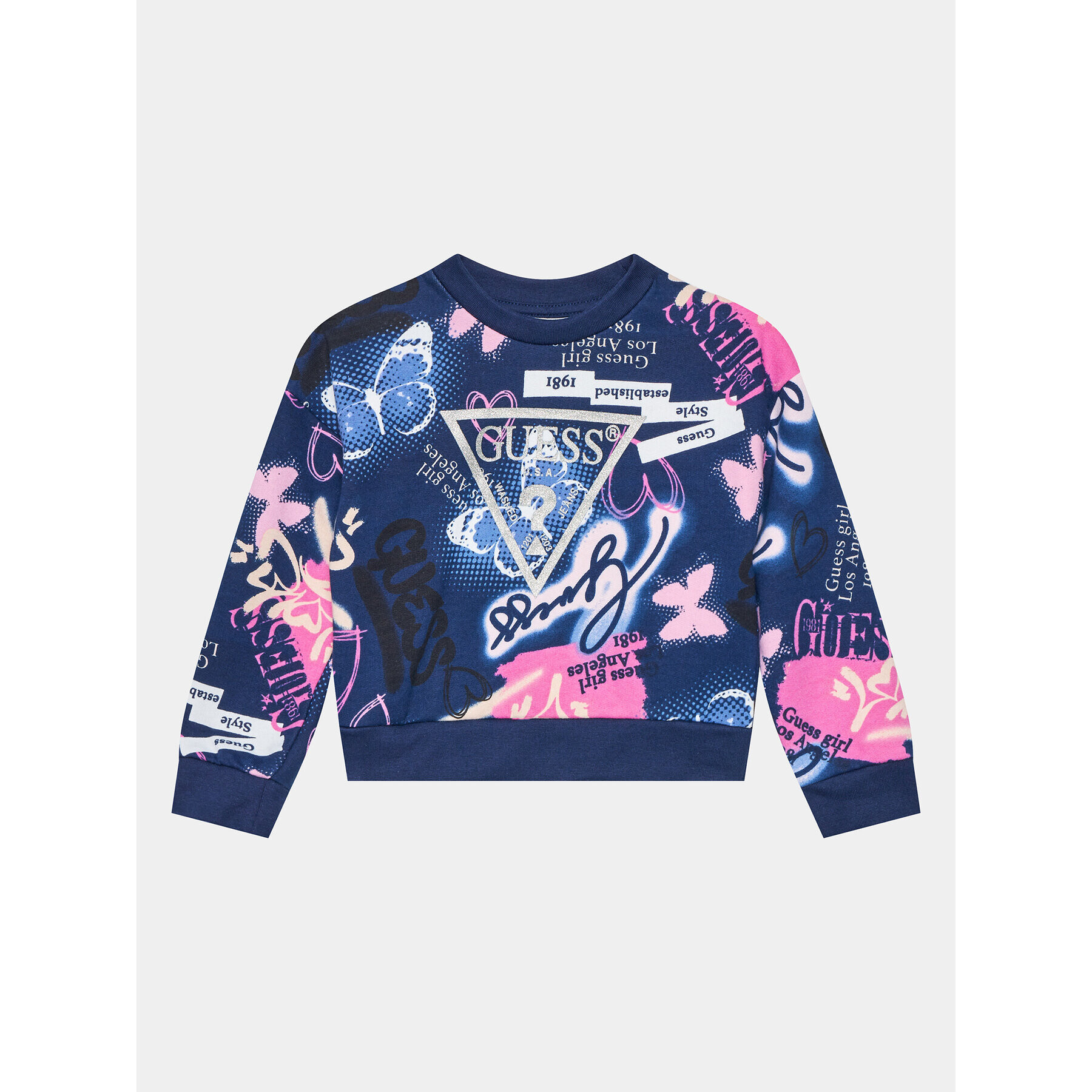 Guess Суитшърт K3BQ01 KAD73 Цветен Regular Fit - Pepit.bg