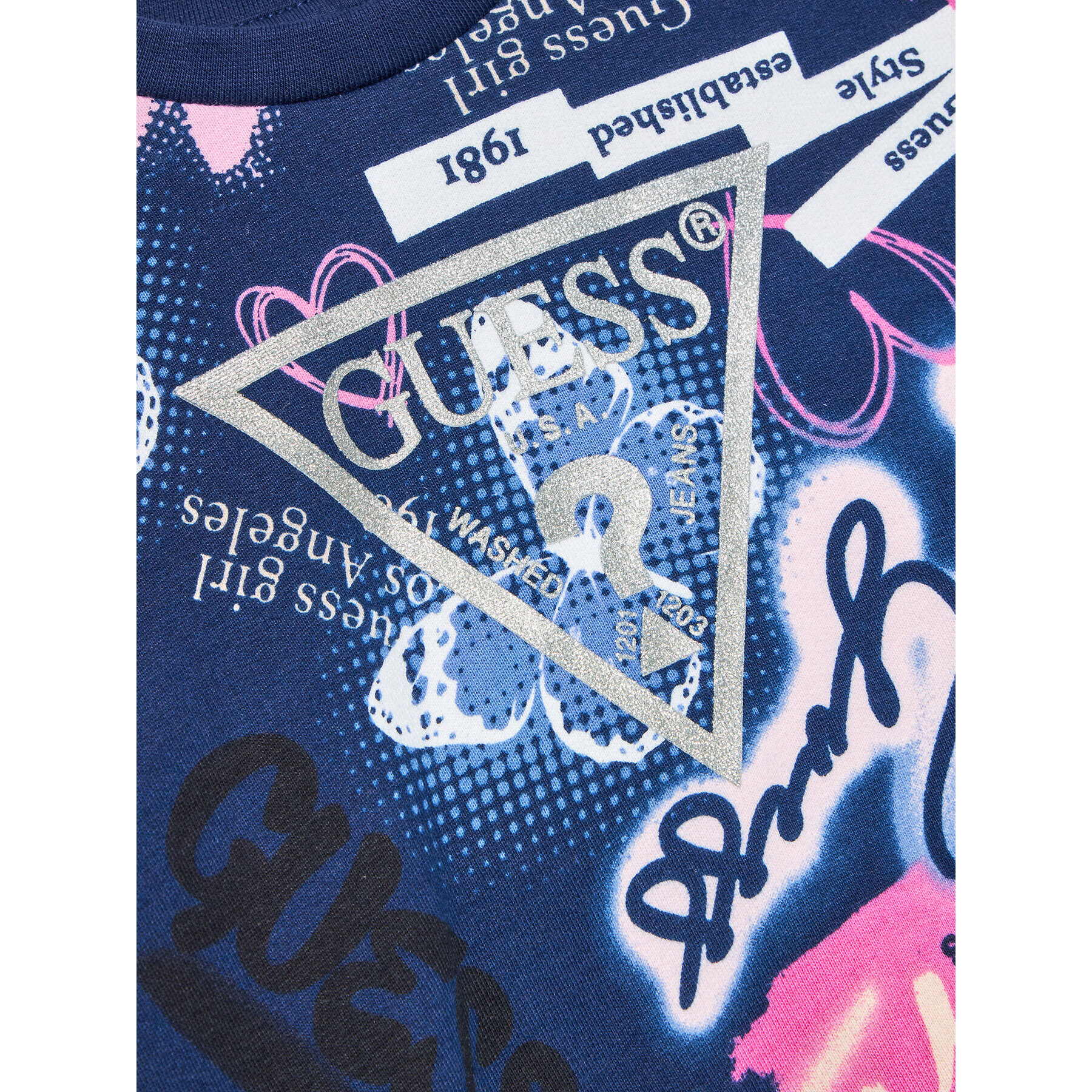 Guess Суитшърт K3BQ01 KAD73 Цветен Regular Fit - Pepit.bg