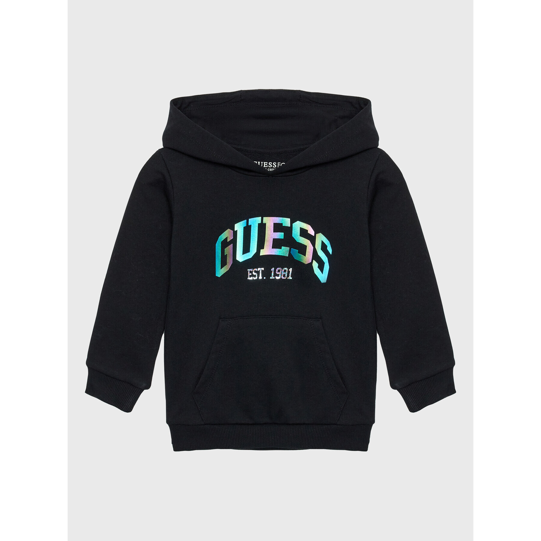Guess Суитшърт K3RQ02 KA6R0 Черен Regular Fit - Pepit.bg