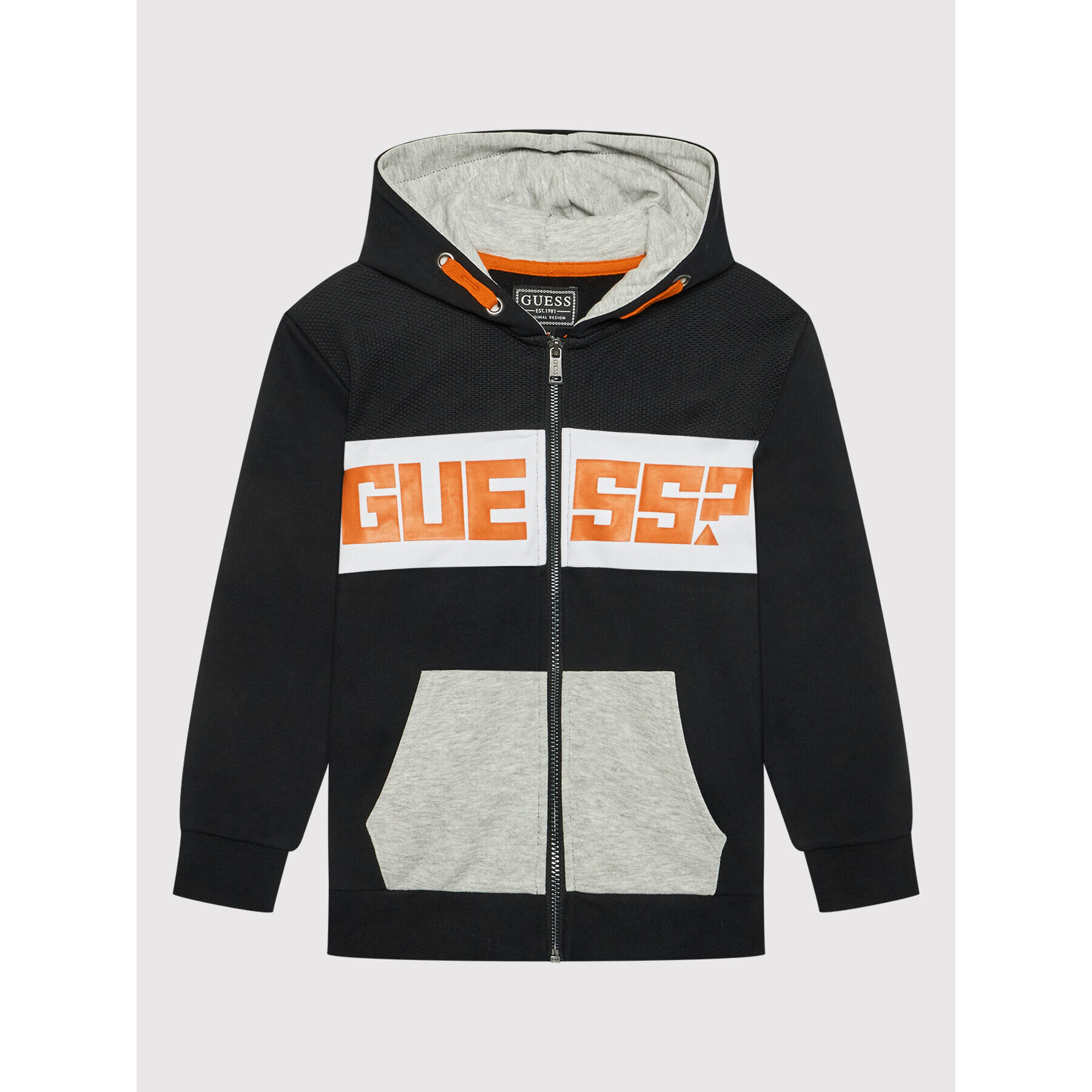 Guess Суитшърт L1BQ04 KAV30 Черен Regular Fit - Pepit.bg