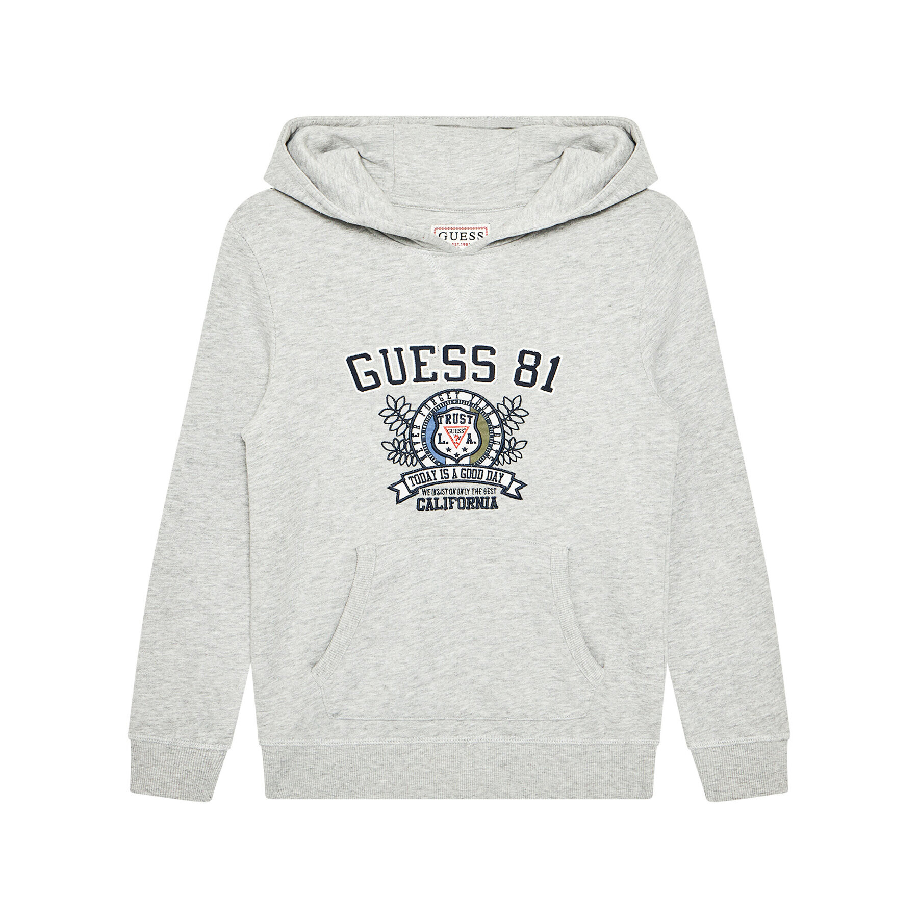 Guess Суитшърт L1YQ16 K9W01 Сив Regular Fit - Pepit.bg