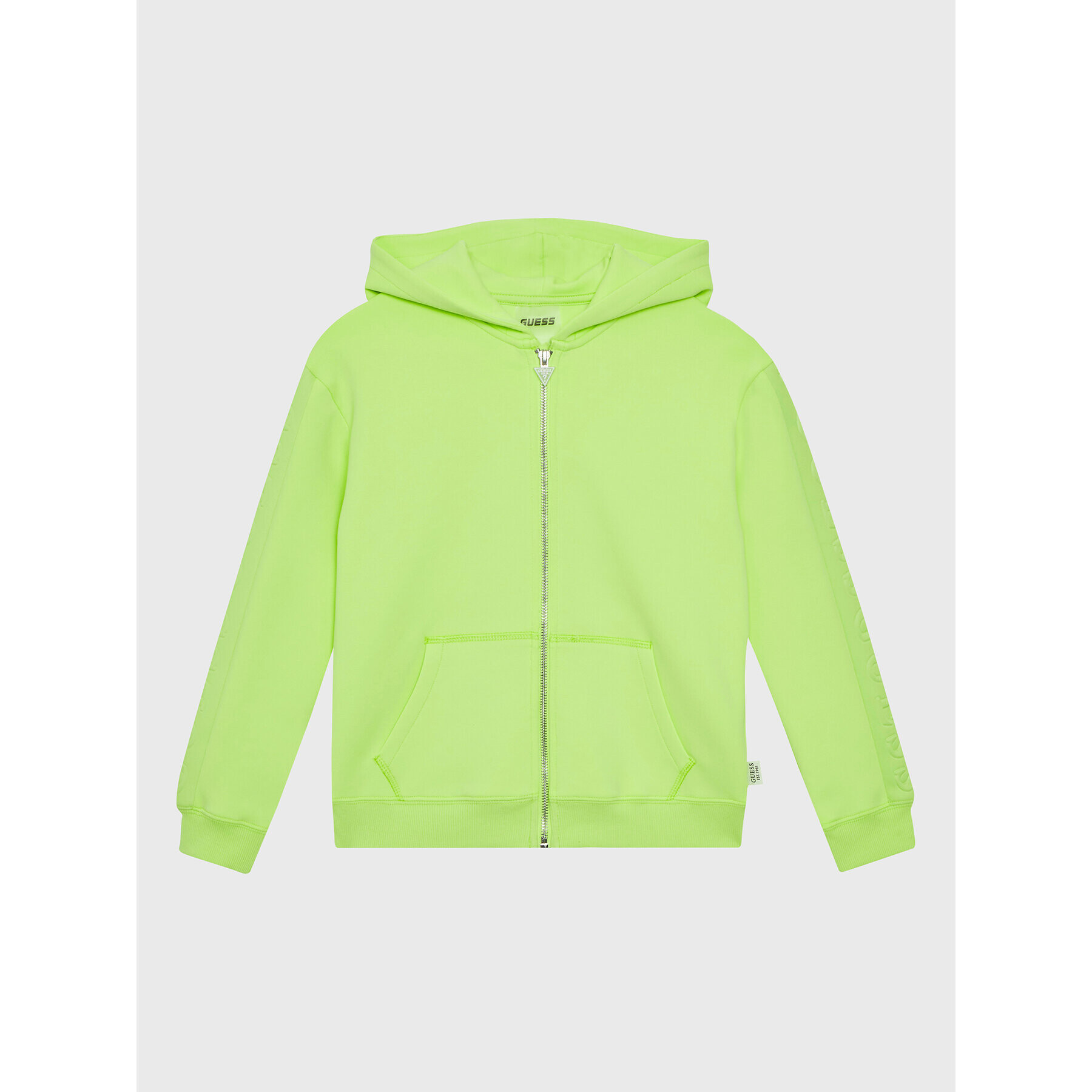 Guess Суитшърт L2BQ02 FL03S Зелен Regular Fit - Pepit.bg