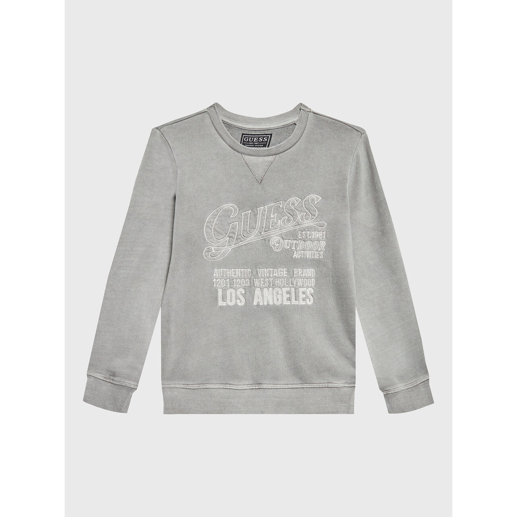 Guess Суитшърт L2BQ06 KAD73 Сив Regular Fit - Pepit.bg