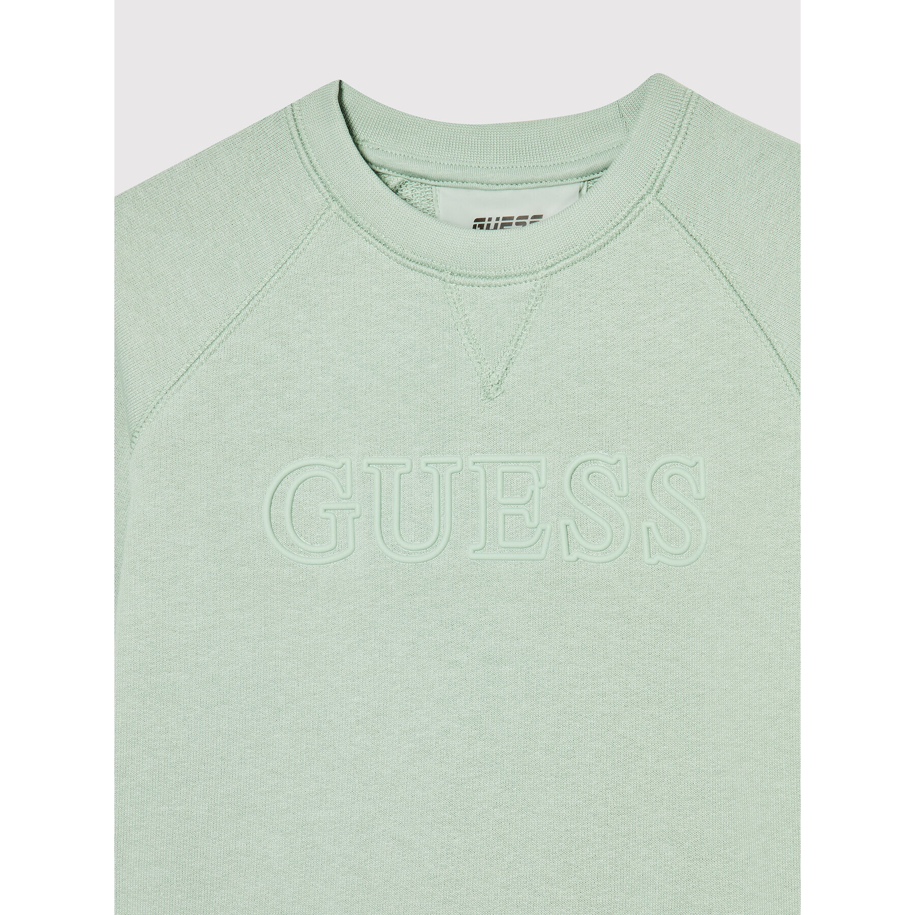 Guess Суитшърт L2GQ29 KAIJ1 Зелен Regular Fit - Pepit.bg