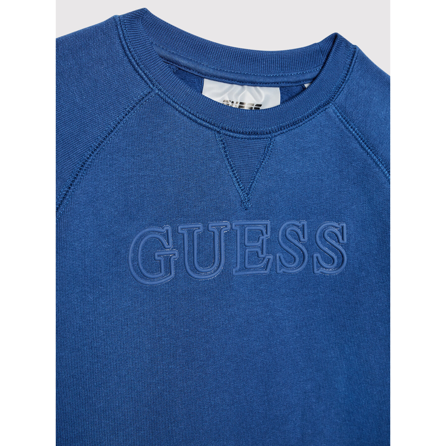 Guess Суитшърт L2RQ20 K9V31 Тъмносин Regular Fit - Pepit.bg