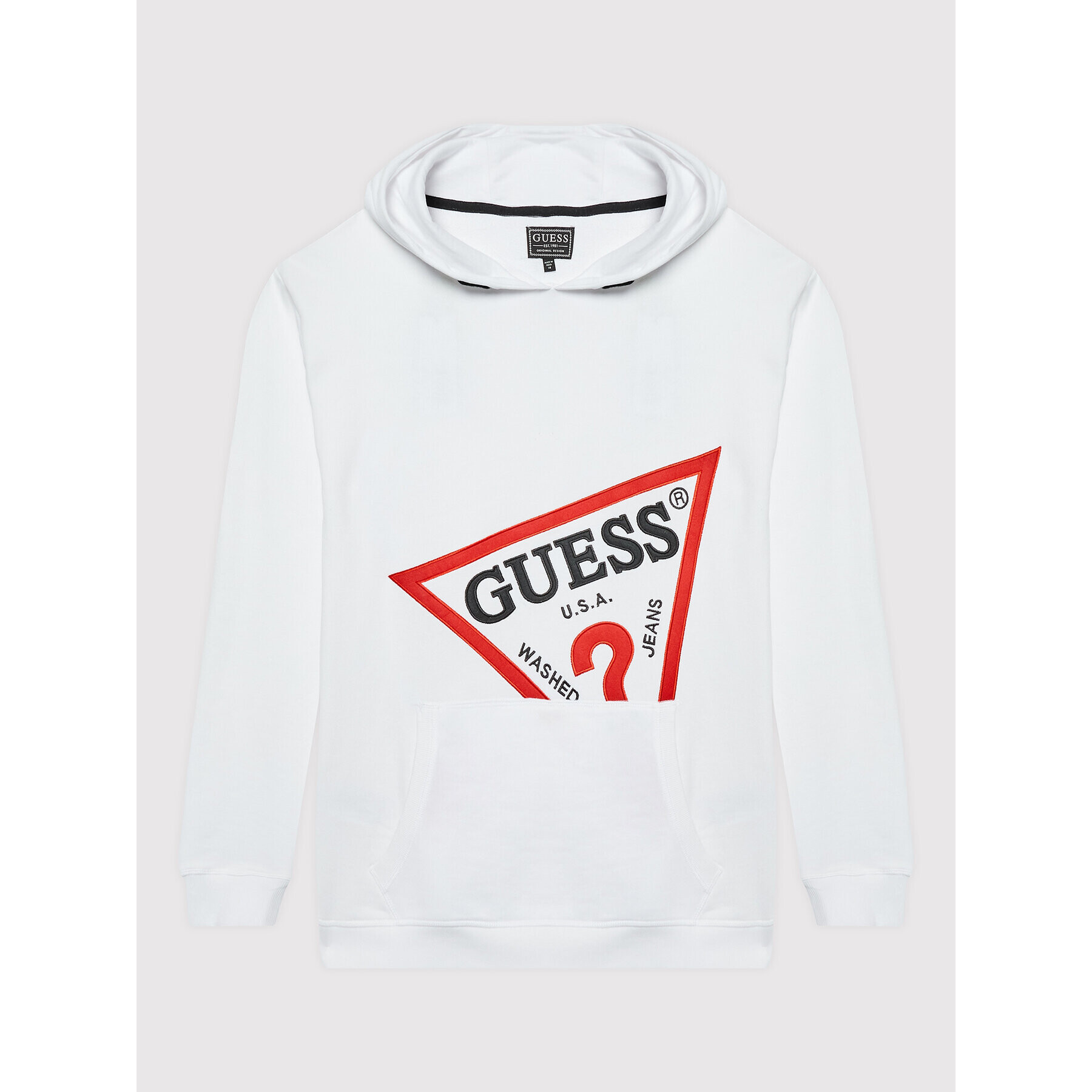 Guess Суитшърт L2YQ07 KAD70 Бял Oversize - Pepit.bg