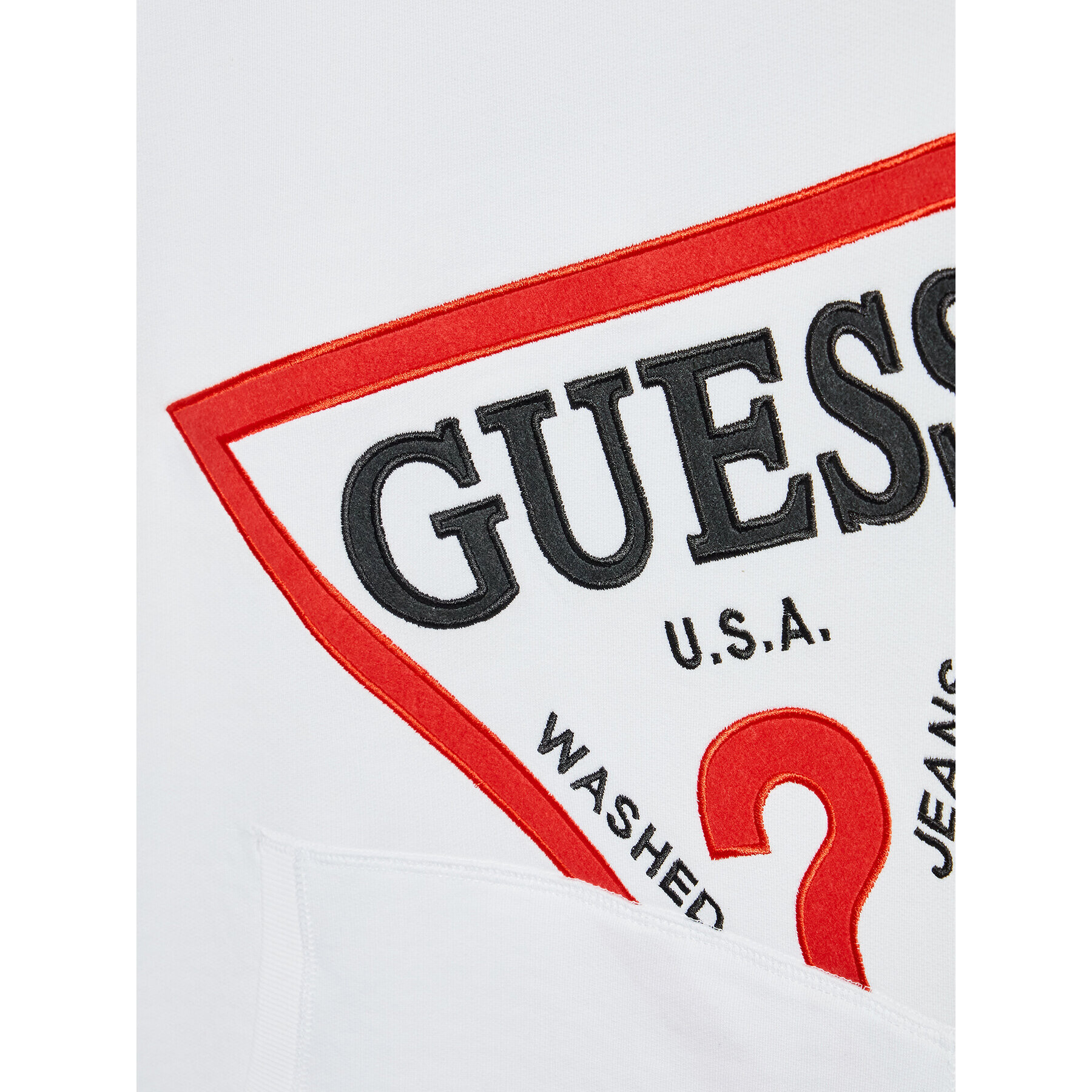 Guess Суитшърт L2YQ07 KAD70 Бял Oversize - Pepit.bg