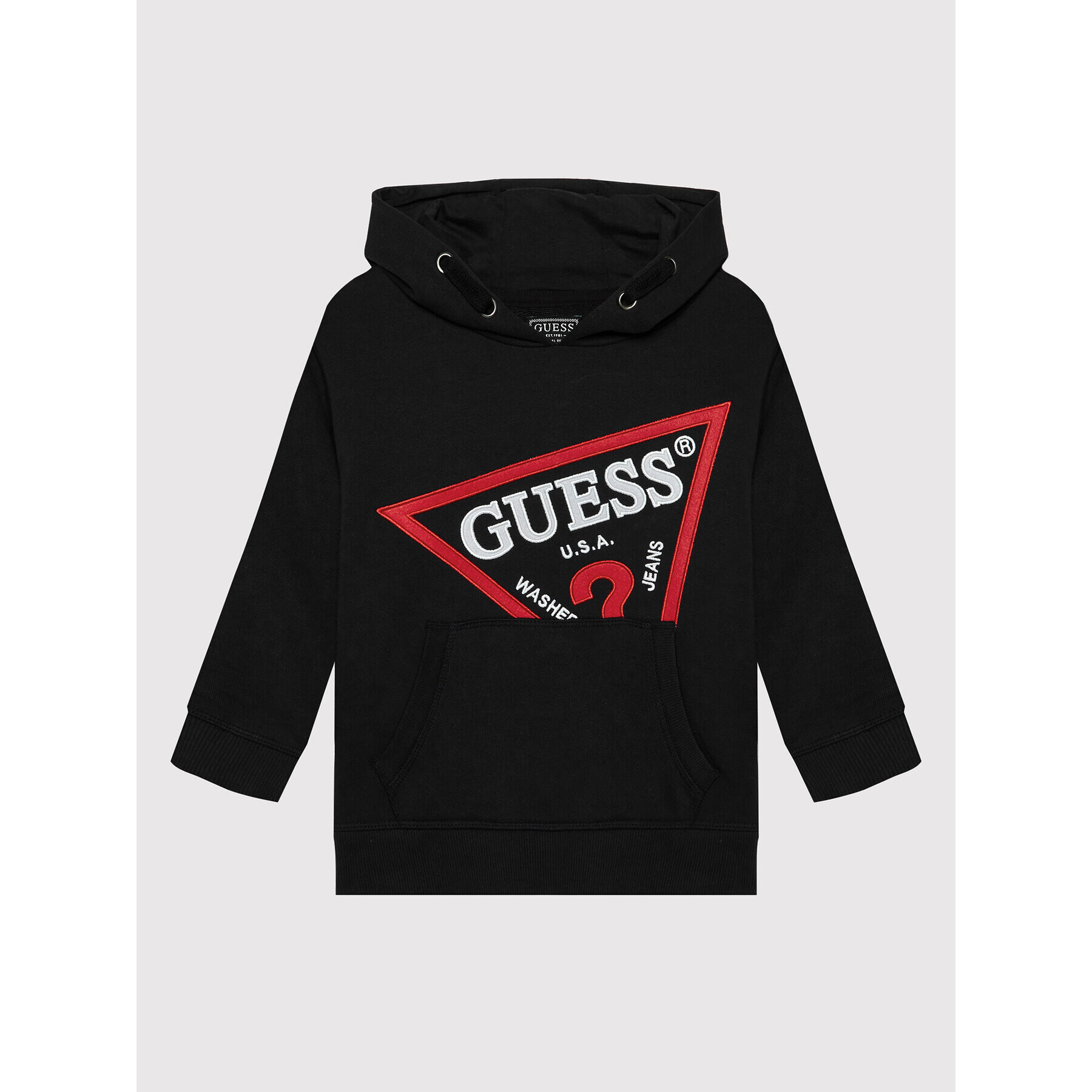 Guess Суитшърт L2YQ07 KAD70 Черен Oversize - Pepit.bg