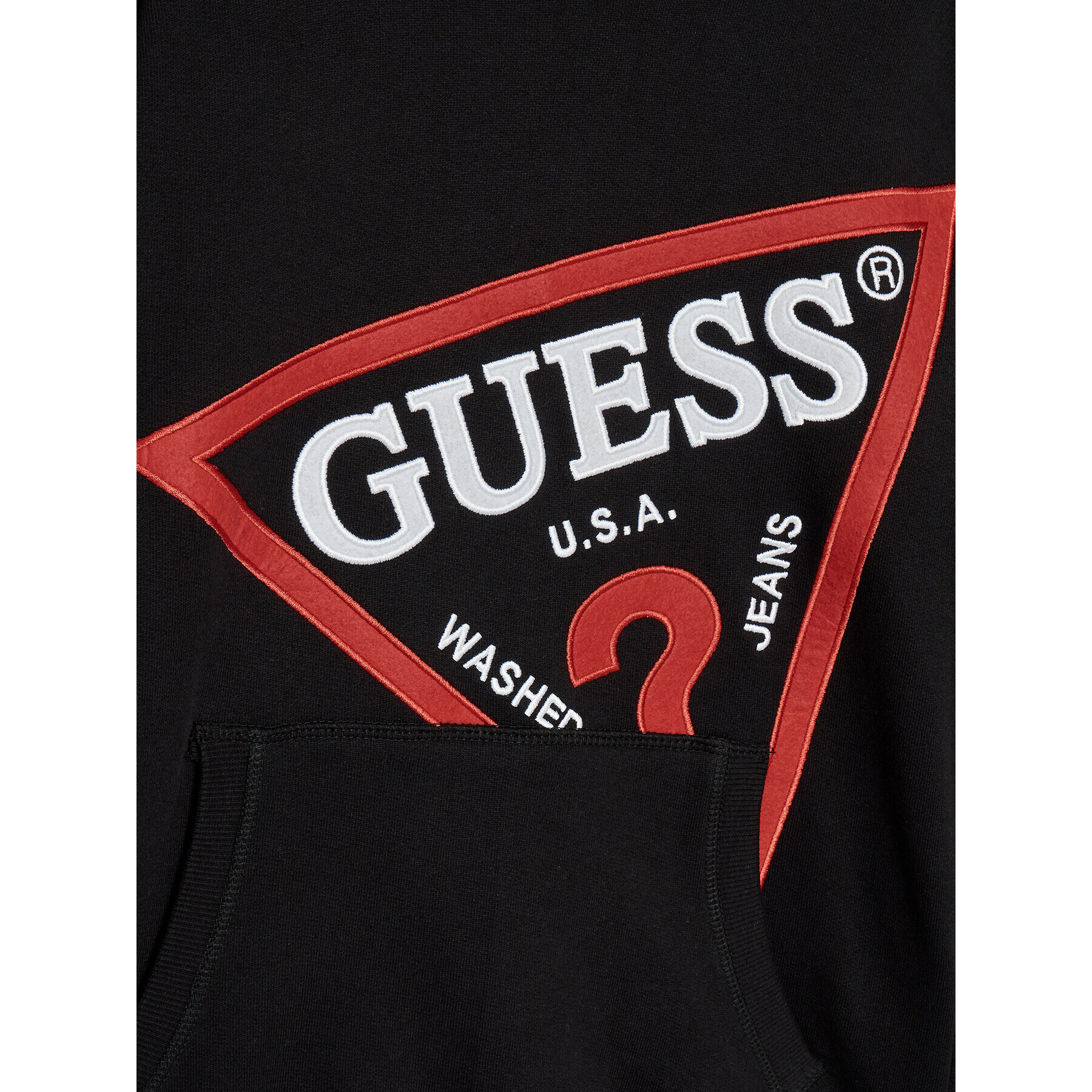 Guess Суитшърт L2YQ07 KAD70 Черен Oversize - Pepit.bg