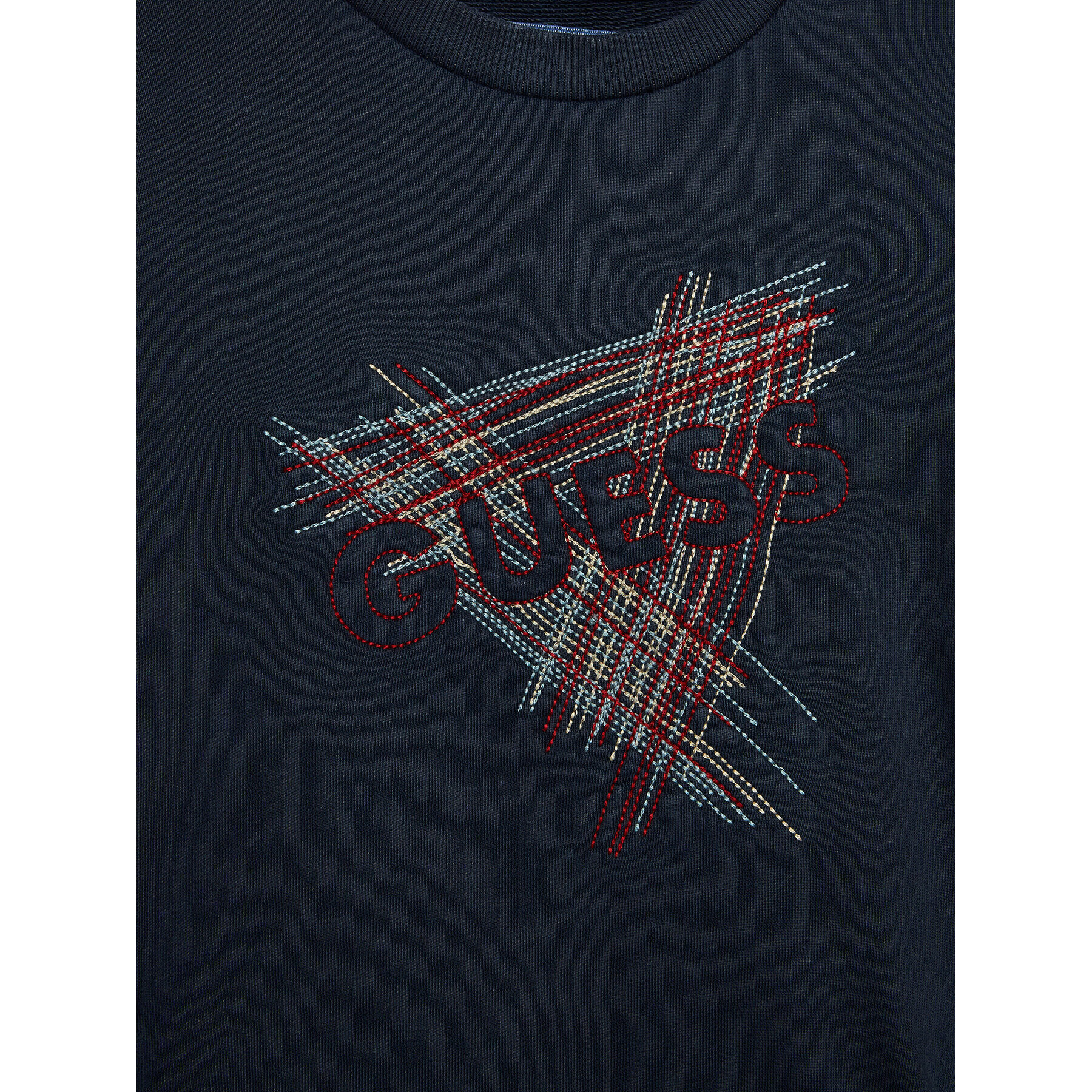 Guess Суитшърт L3BQ03 KAD74 Тъмносин Regular Fit - Pepit.bg