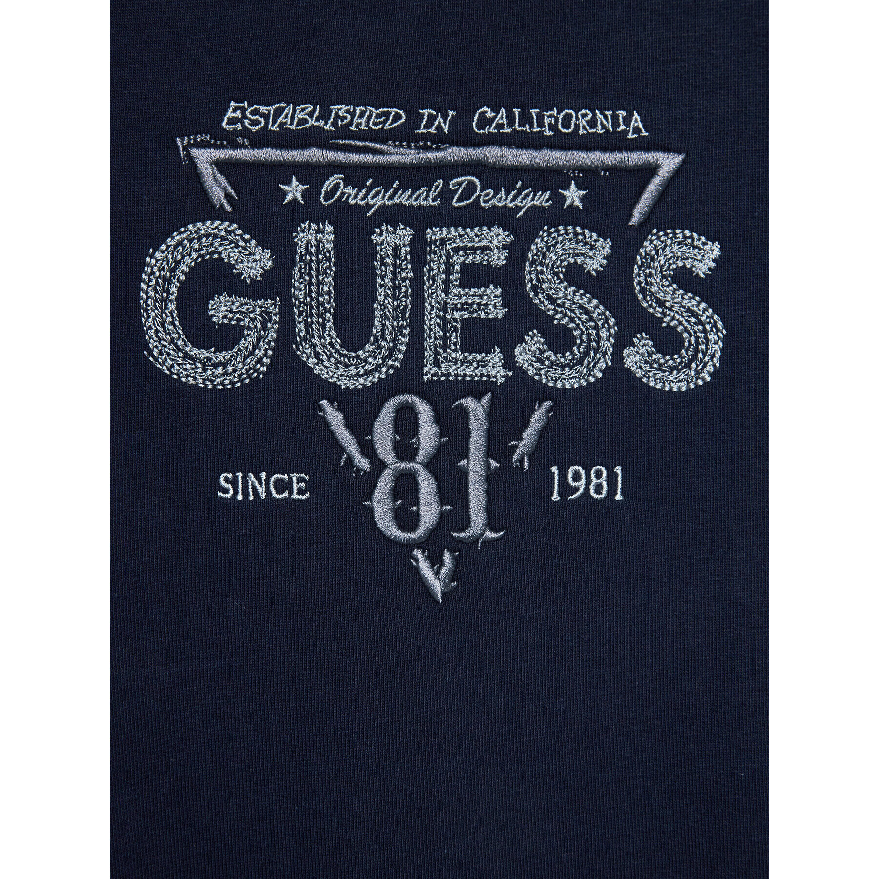 Guess Суитшърт L3BQ05 KAD74 Тъмносин Regular Fit - Pepit.bg