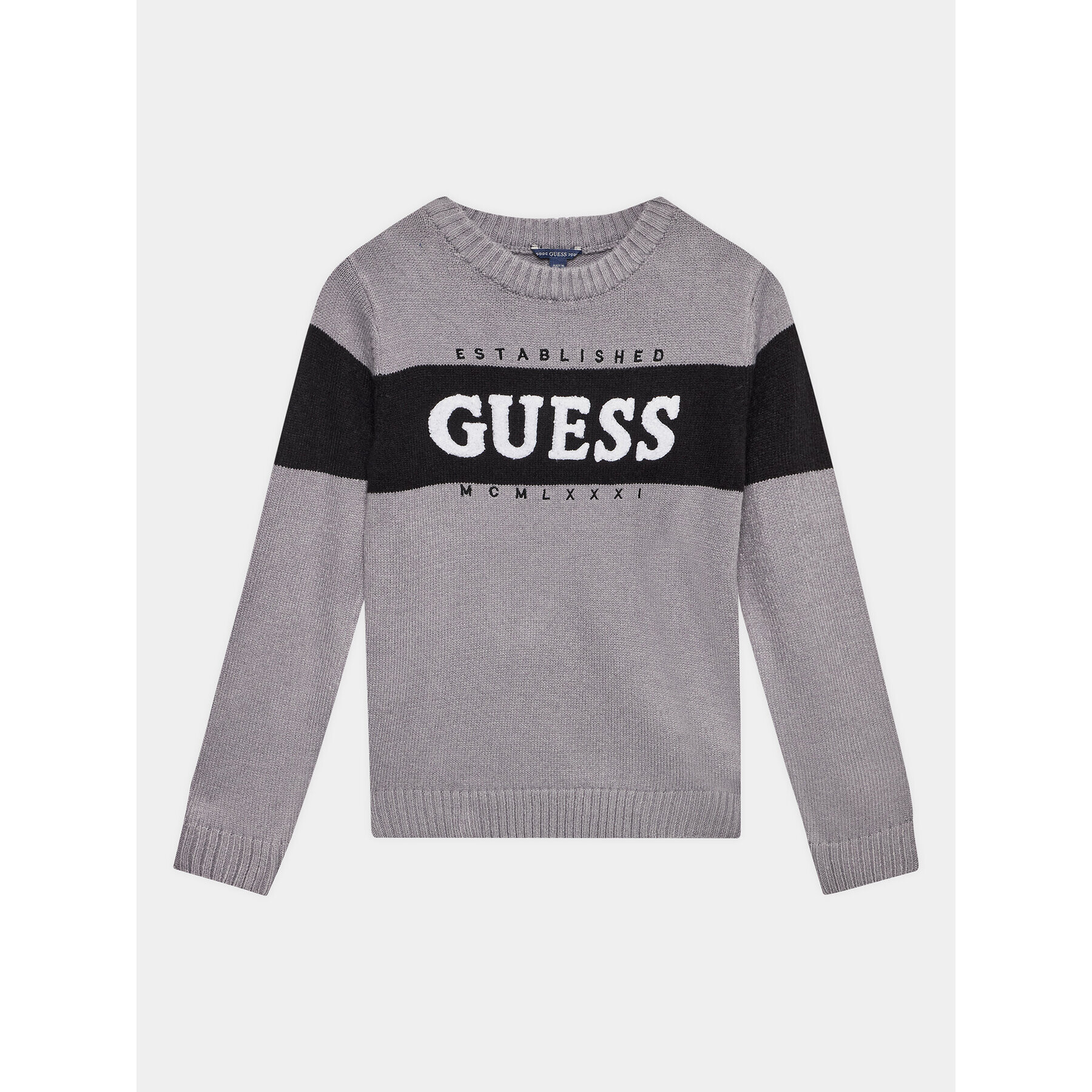 Guess Суитшърт L3BR00 Z32N0 Сив Regular Fit - Pepit.bg