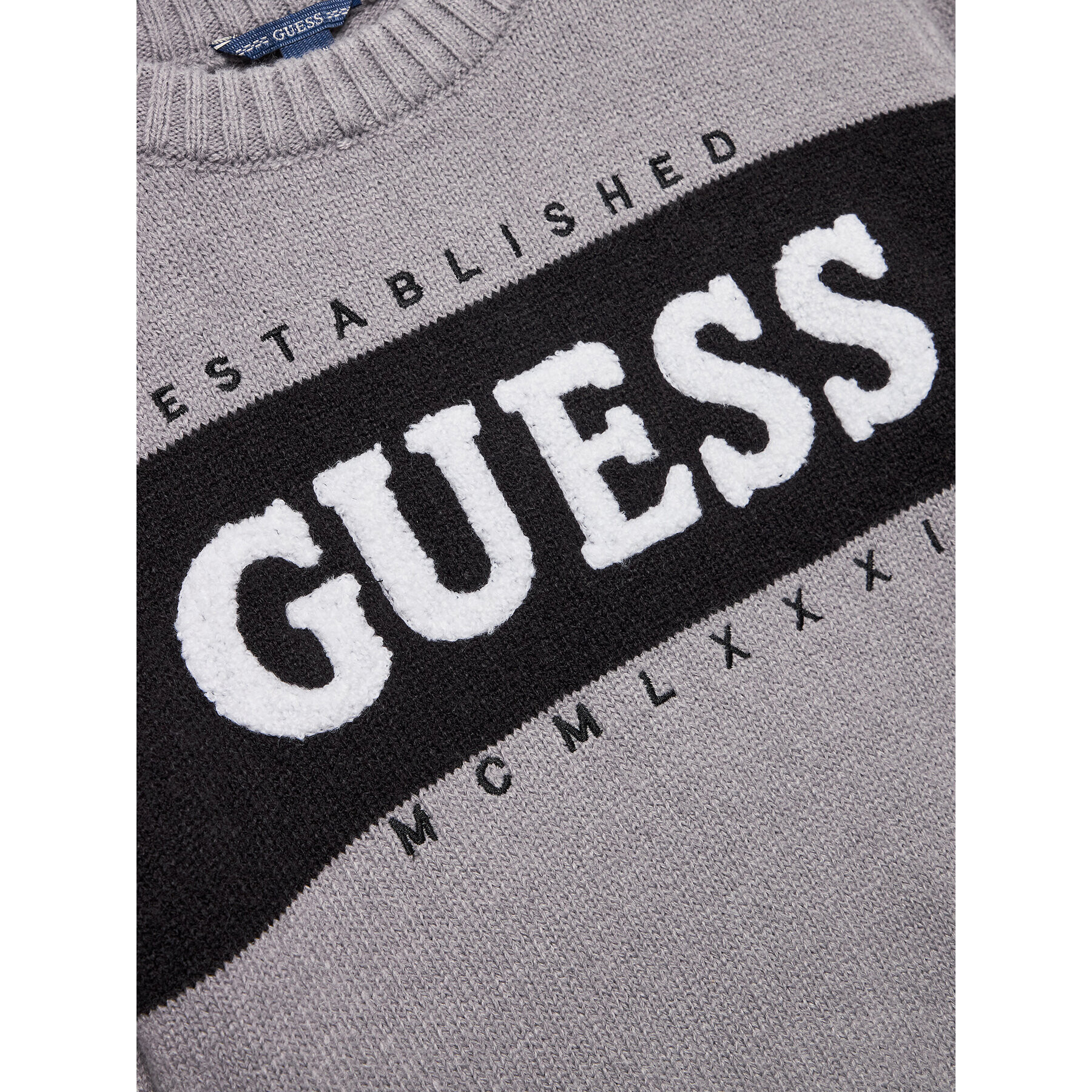 Guess Суитшърт L3BR00 Z32N0 Сив Regular Fit - Pepit.bg