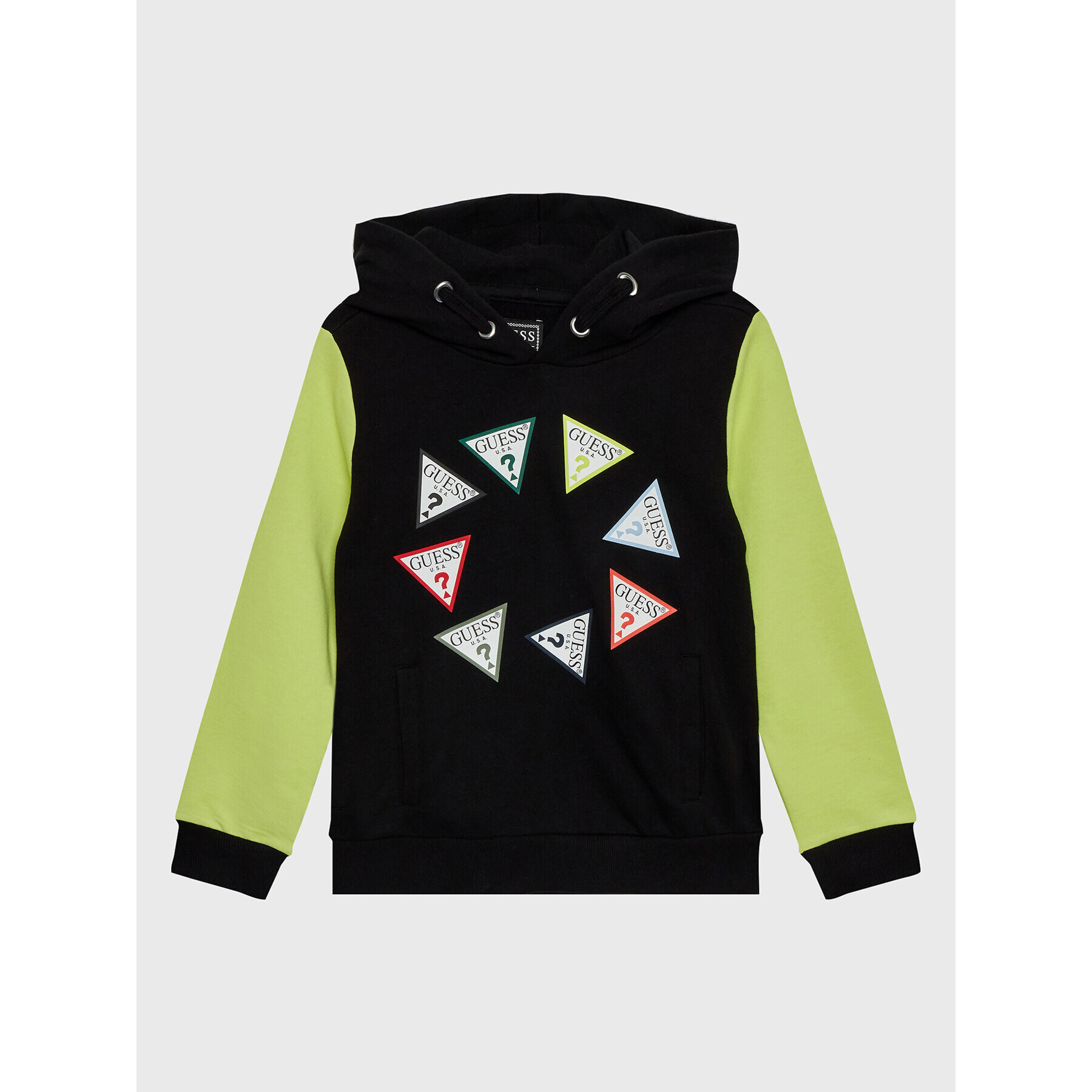 Guess Суитшърт L3RQ07 KA6R3 Зелен Regular Fit - Pepit.bg
