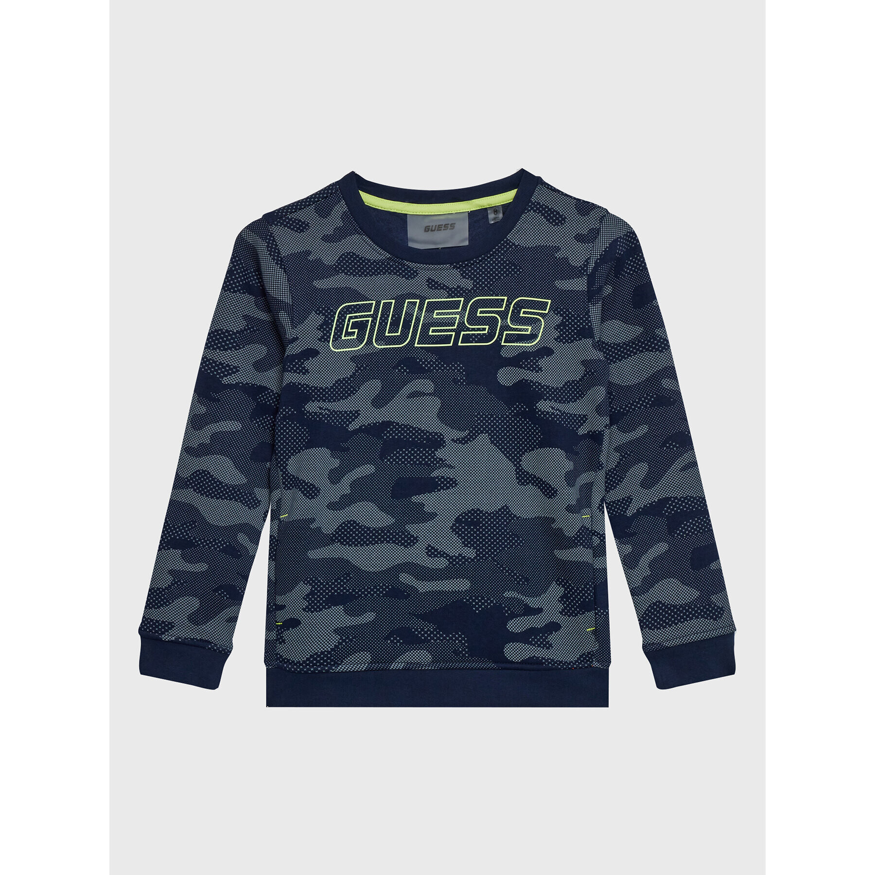 Guess Суитшърт L3RQ08 K9Z21 Син Regular Fit - Pepit.bg