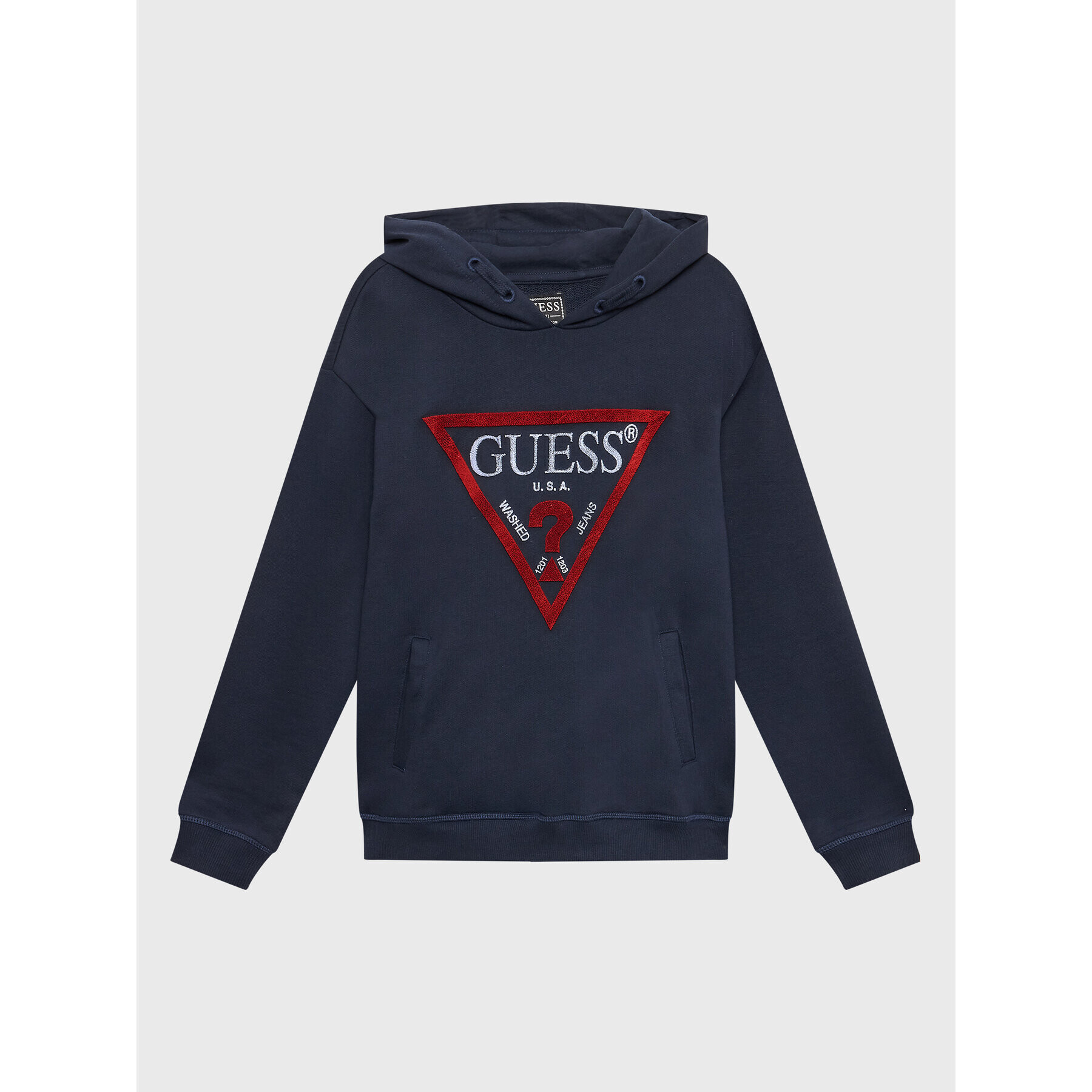 Guess Суитшърт L3YQ04 KAD73 Тъмносин Regular Fit - Pepit.bg