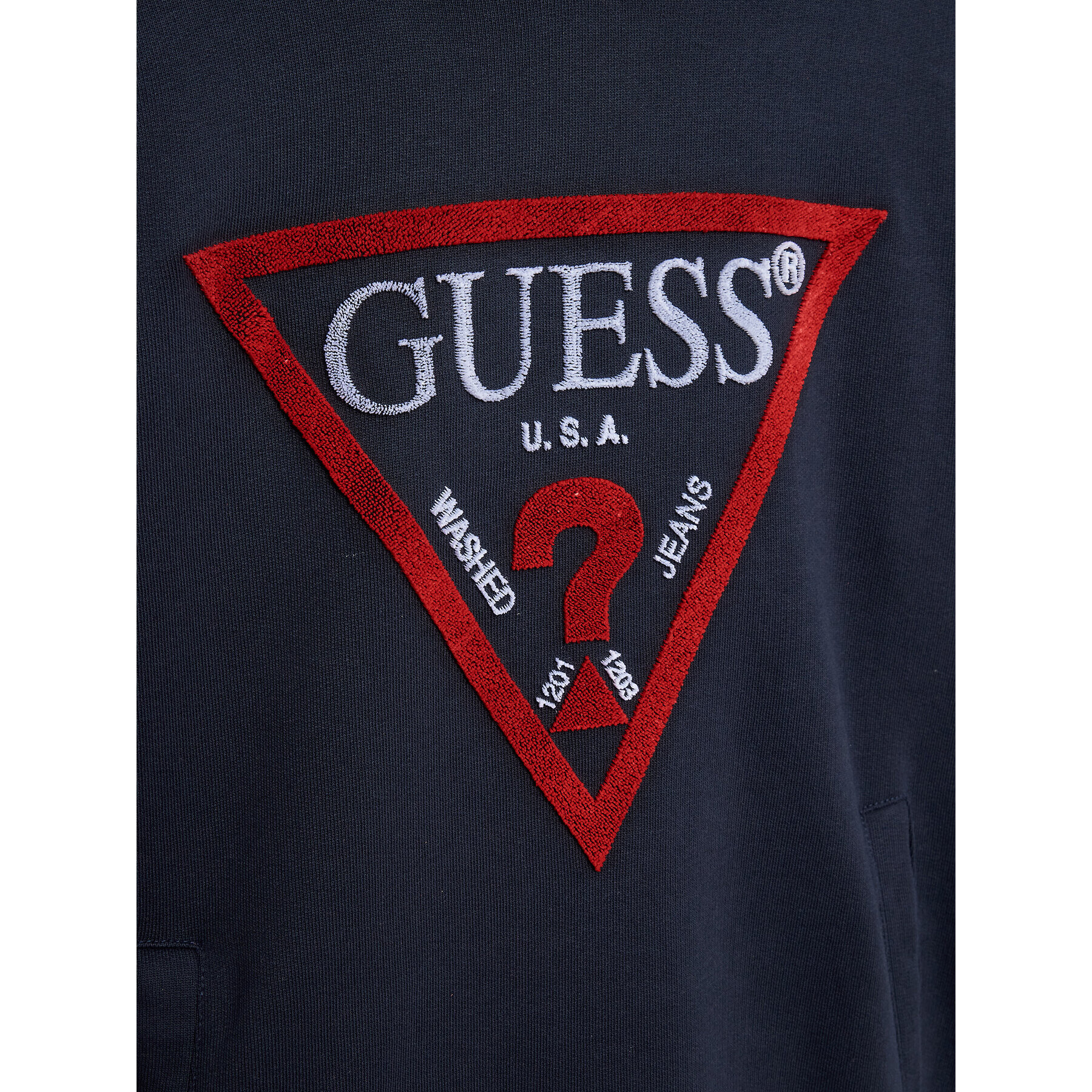 Guess Суитшърт L3YQ04 KAD73 Тъмносин Regular Fit - Pepit.bg