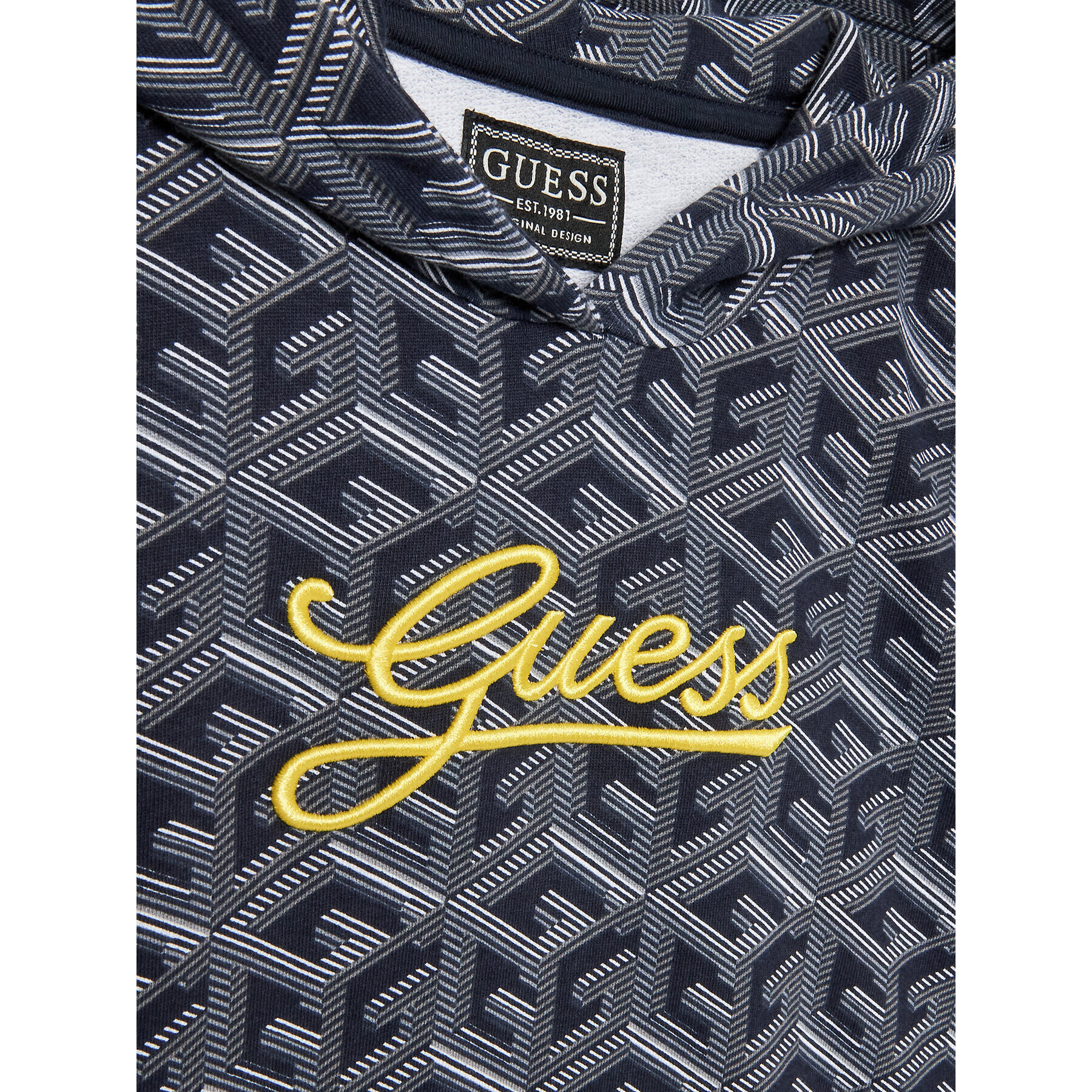 Guess Суитшърт L3YQ09 KA6R3 Син Regular Fit - Pepit.bg