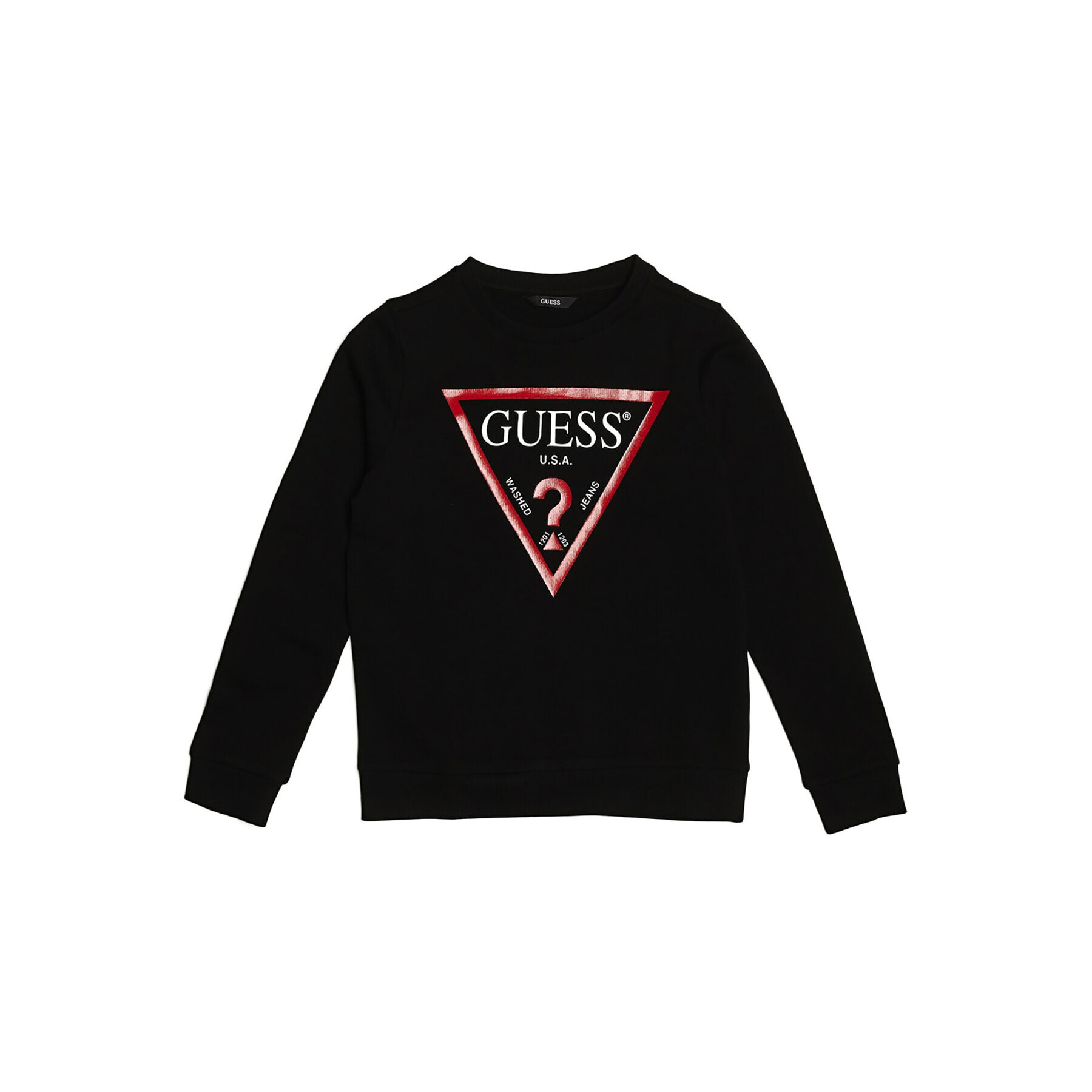 Guess Суитшърт L73Q09 KAUG0 Черен Regular Fit - Pepit.bg