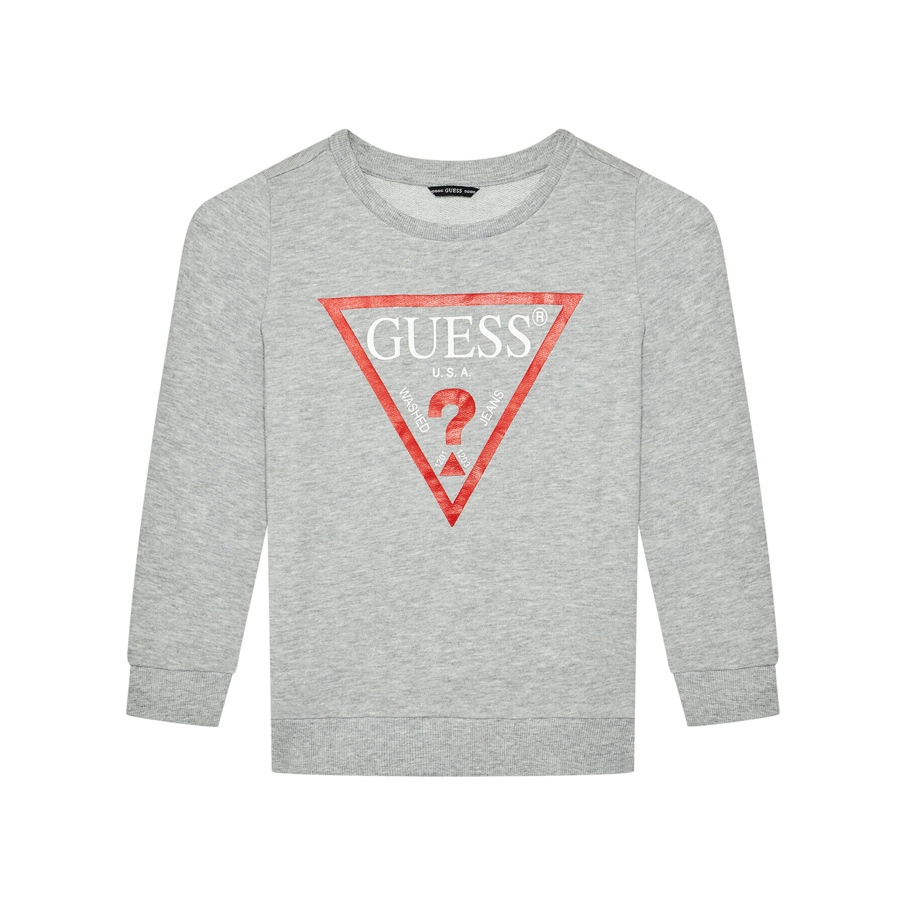 Guess Суитшърт L73Q09 KAUG0 Сив Regular Fit - Pepit.bg