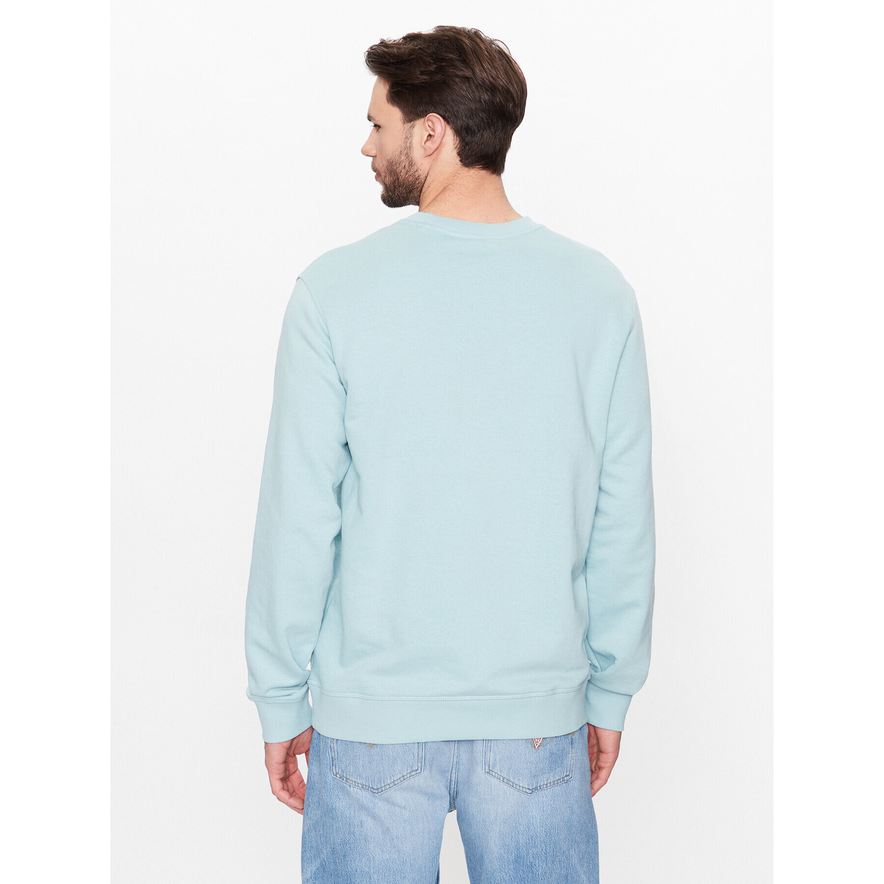 Guess Суитшърт Logo M3GQ11 KBK32 Зелен Regular Fit - Pepit.bg
