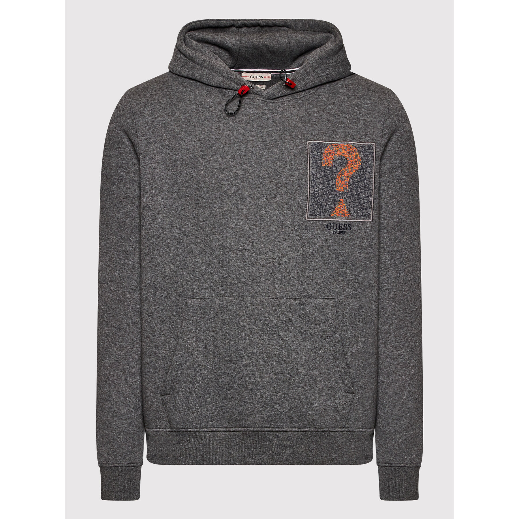 Guess Суитшърт M2BQ20 KBD10 Сив Regular Fit - Pepit.bg