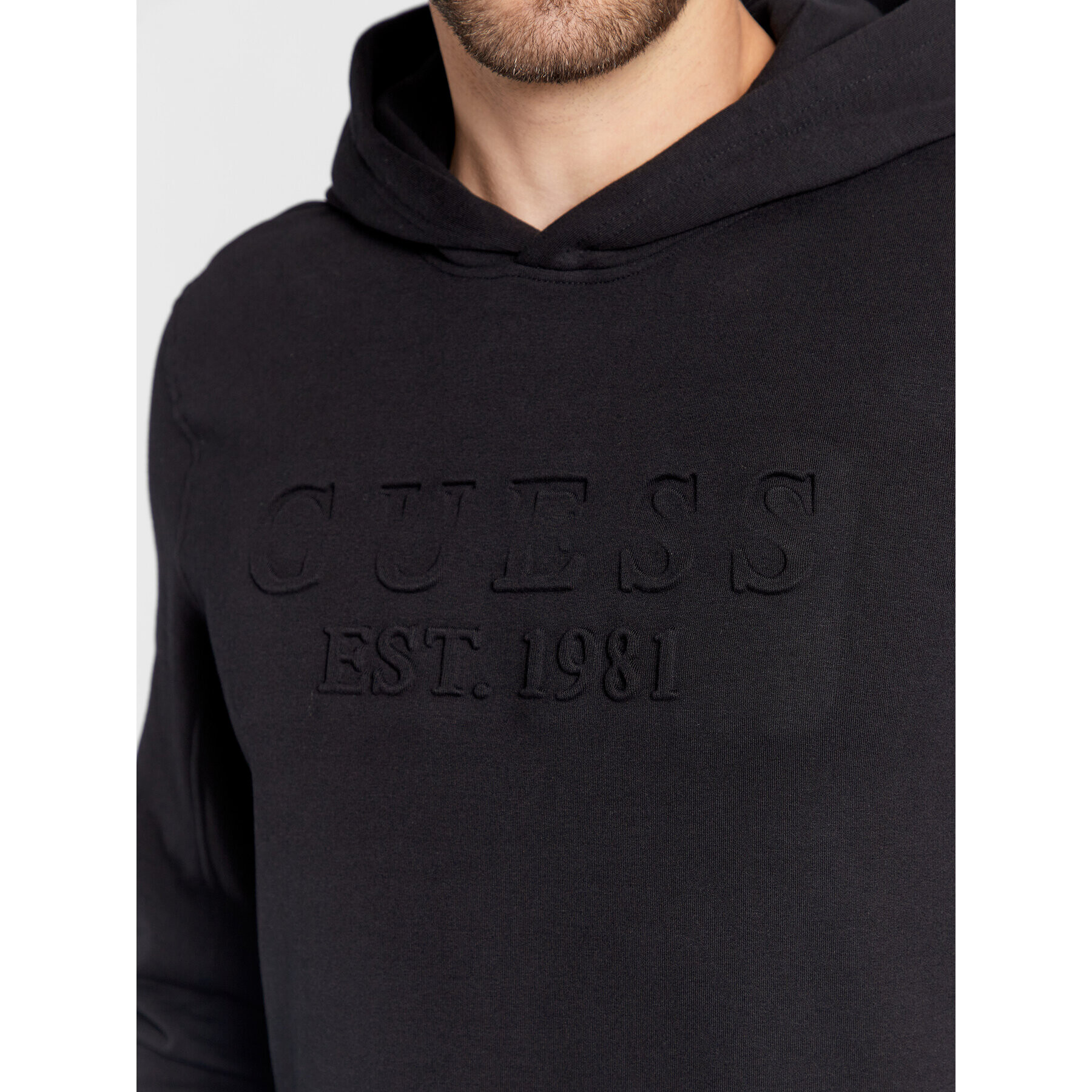 Guess Суитшърт M2BQ36 K7ON4 Черен Regular Fit - Pepit.bg