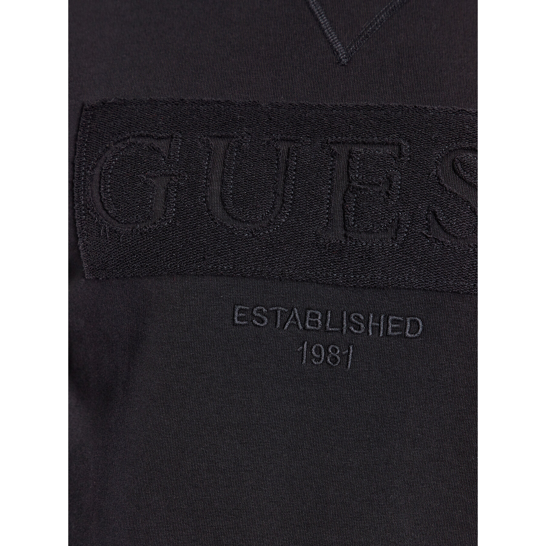 Guess Суитшърт M3BQ08 K9Z21 Черен Regular Fit - Pepit.bg