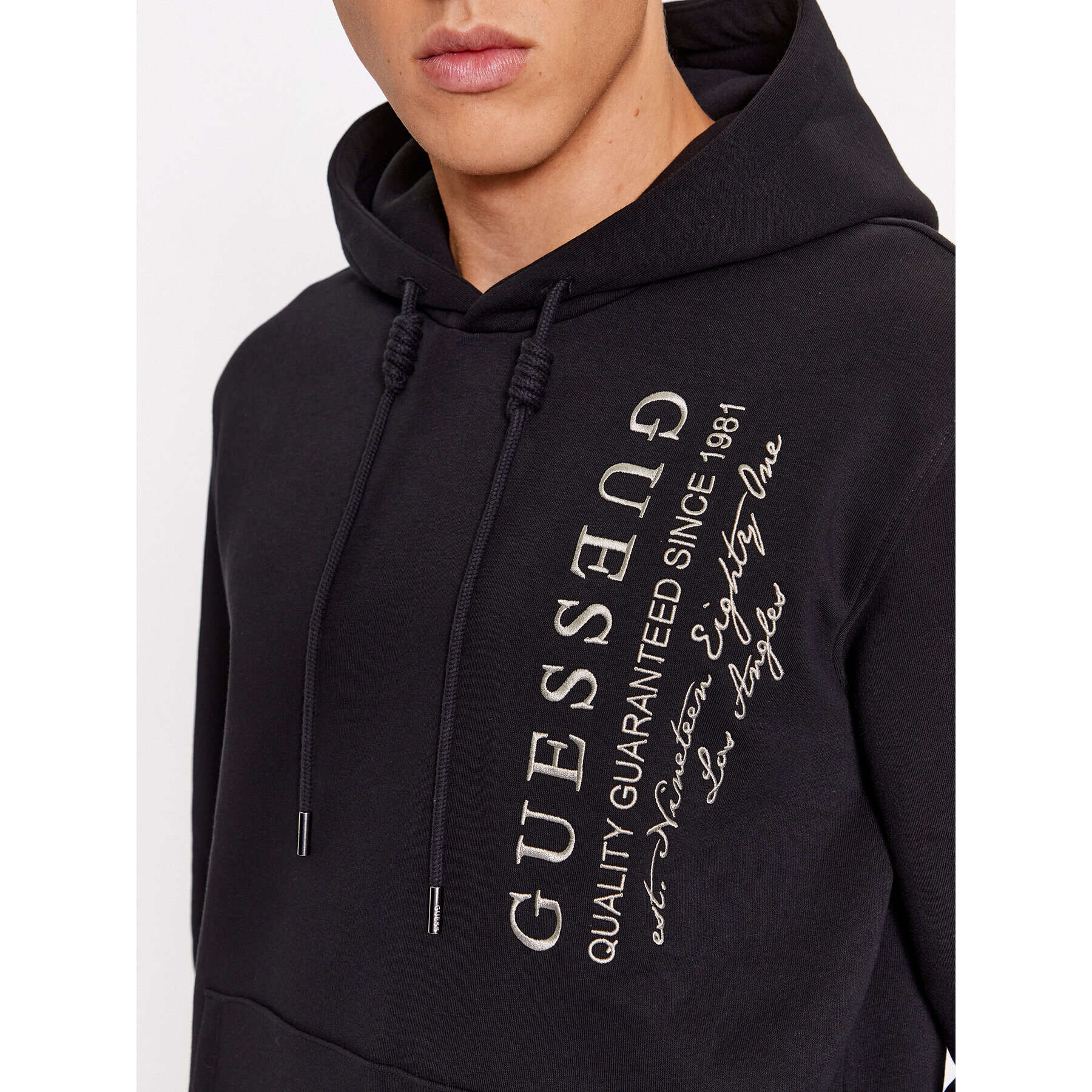 Guess Суитшърт M3BQ30 K9Z21 Черен Regular Fit - Pepit.bg