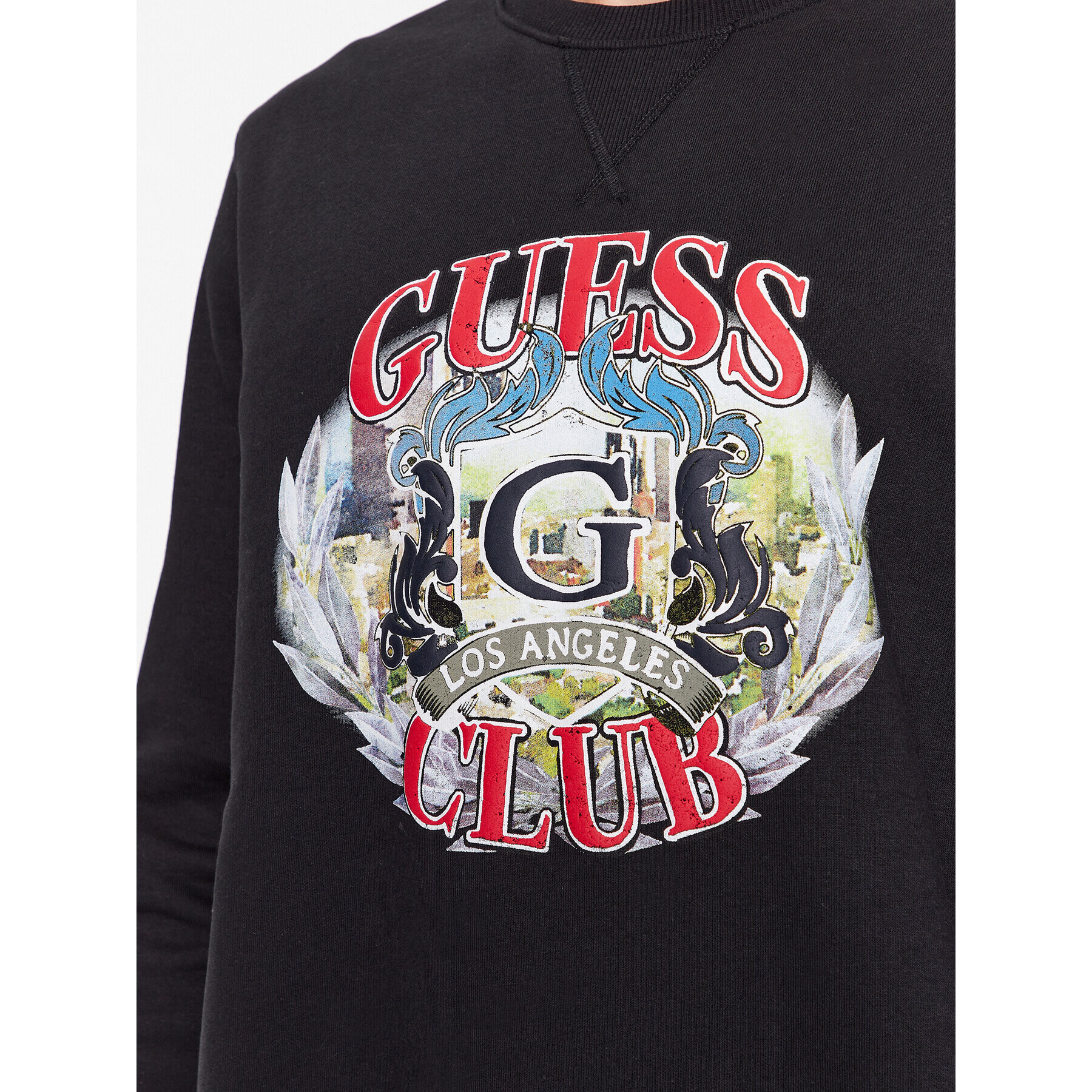 Guess Суитшърт M3BQ33 KBY51 Черен Regular Fit - Pepit.bg