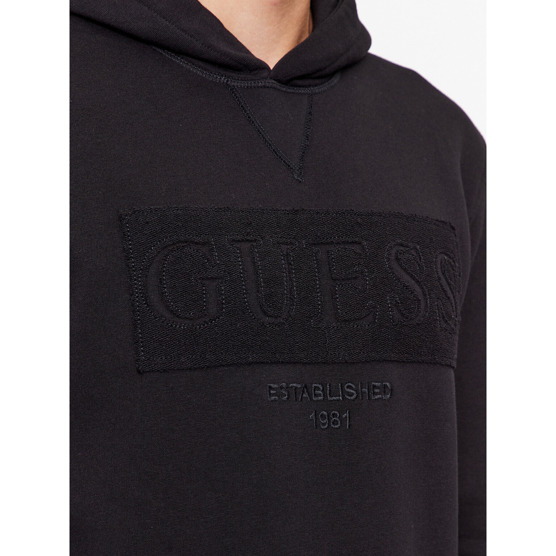 Guess Суитшърт M3BQ36 K9Z21 Черен Regular Fit - Pepit.bg