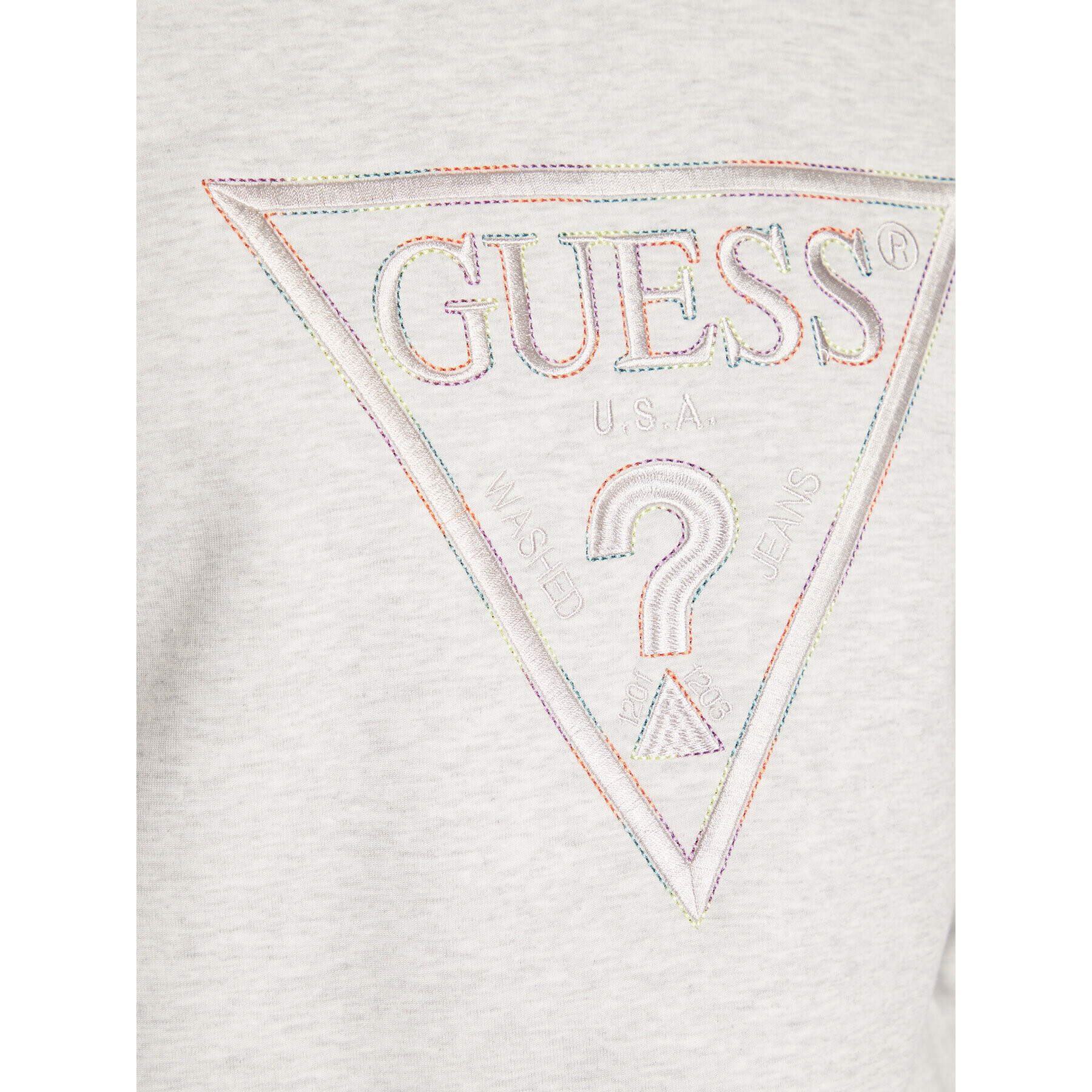 Guess Суитшърт M3RQ11 KBDE2 Сив Slim Fit - Pepit.bg