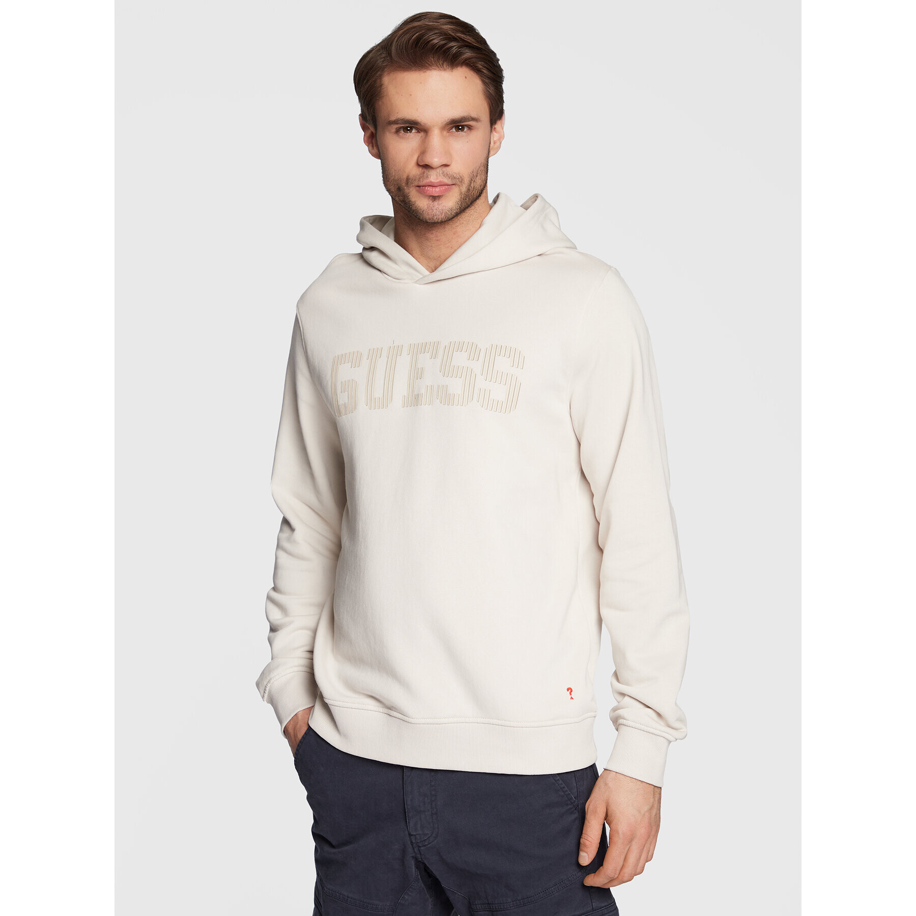 Guess Суитшърт M3RQ36 KBK32 Бежов Regular Fit - Pepit.bg