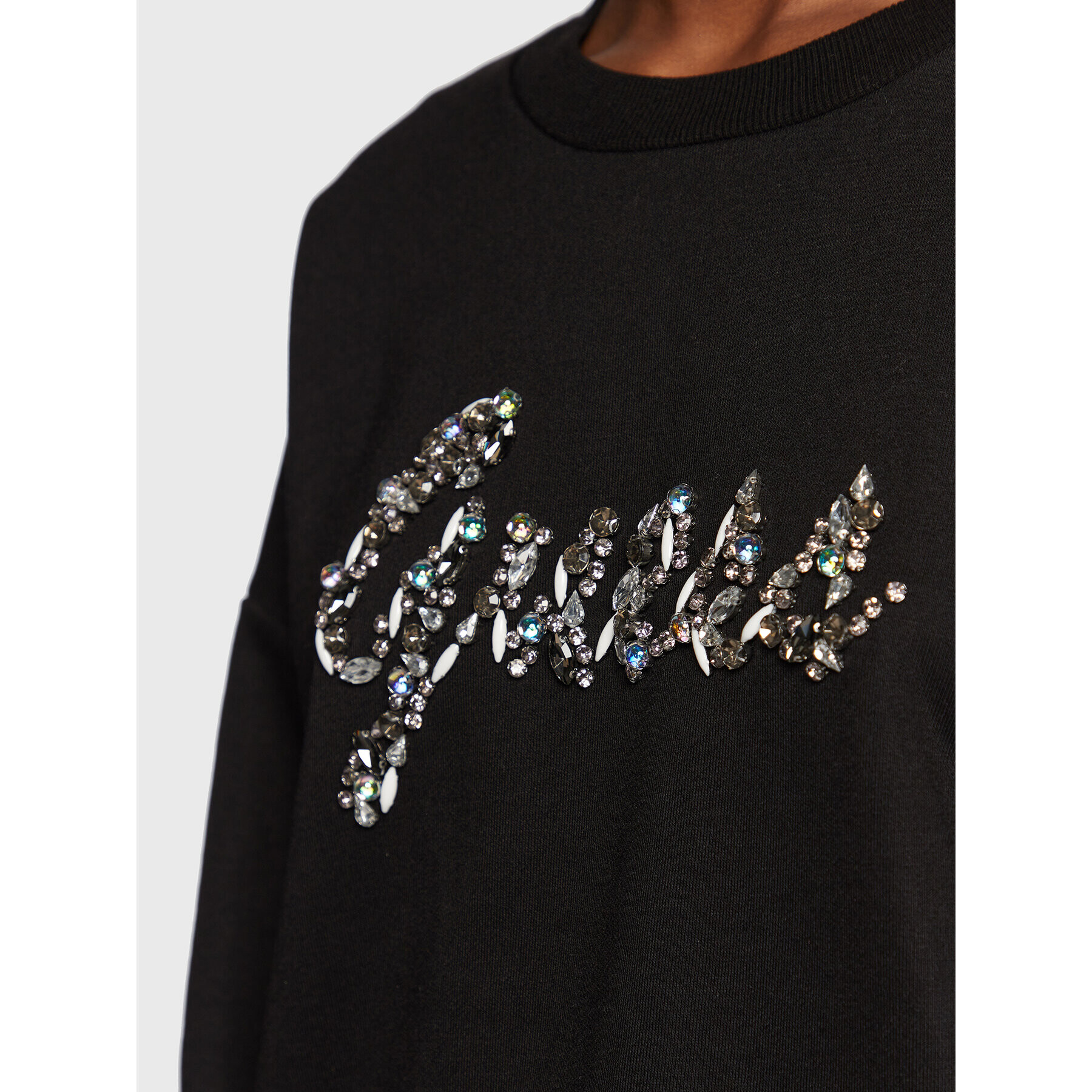 Guess Суитшърт Manila W2BQ24 K8802 Черен Regular Fit - Pepit.bg