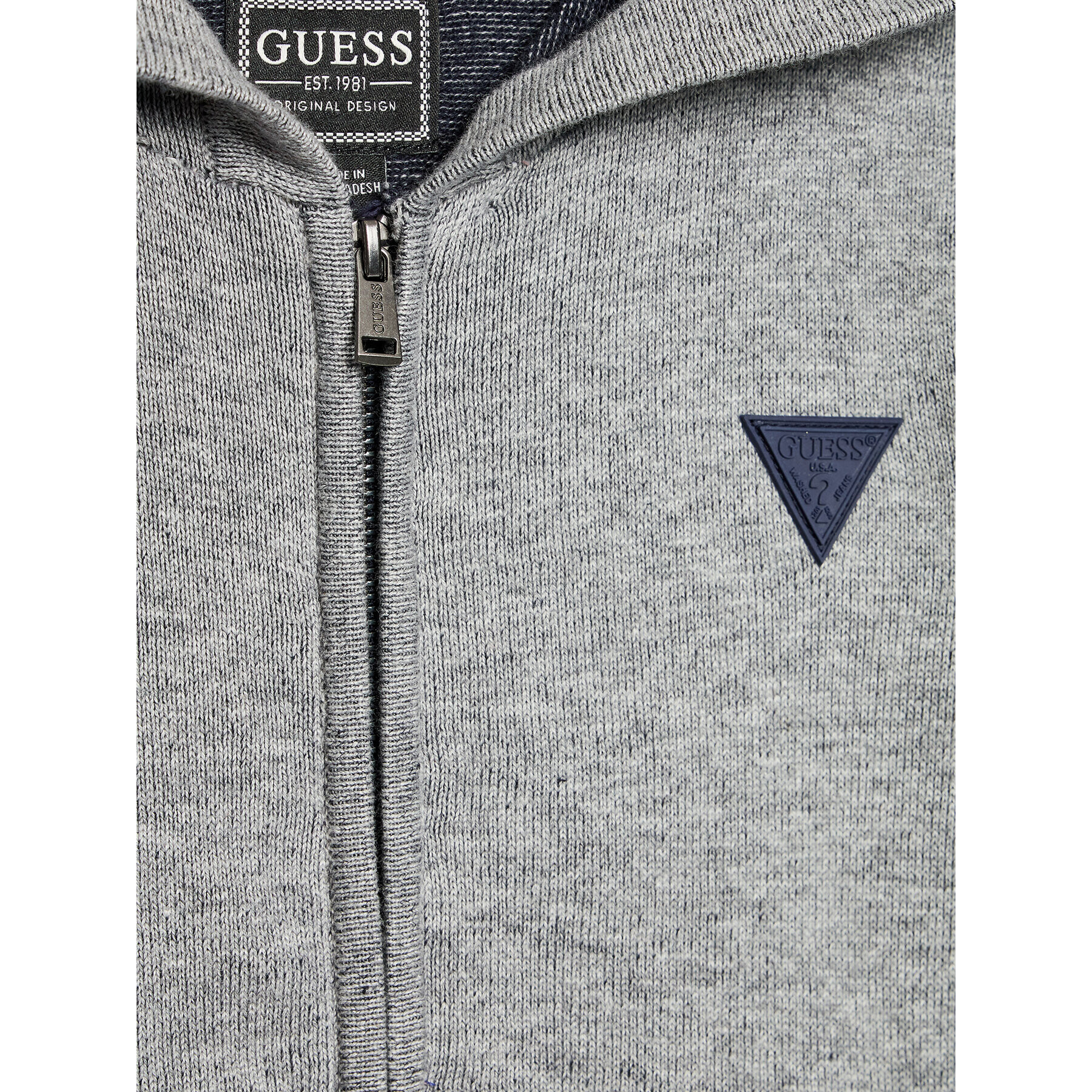 Guess Суитшърт N2BR04 Z2NN0 Сив Regular Fit - Pepit.bg