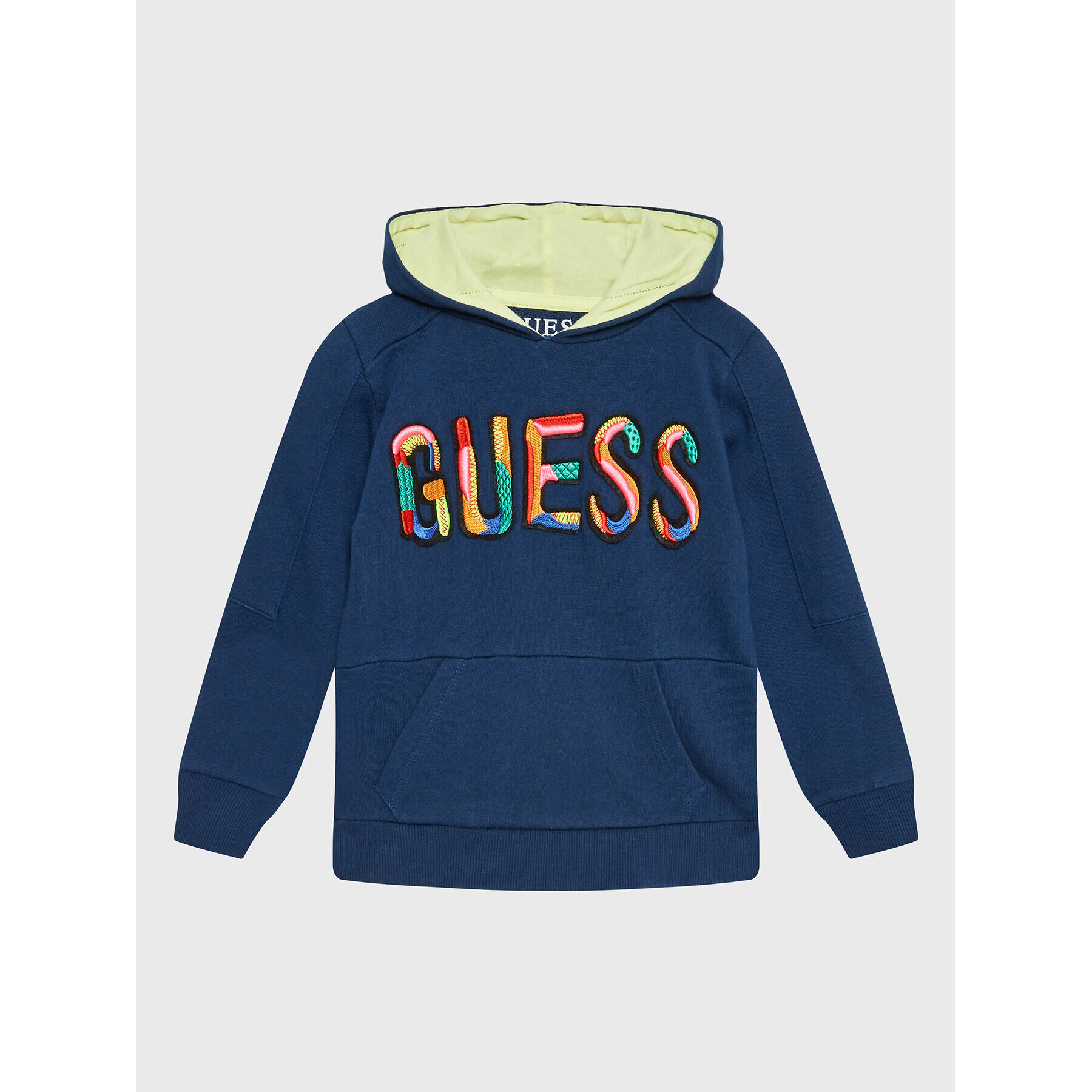 Guess Суитшърт N3GQ04 KA6R0 Син Regular Fit - Pepit.bg