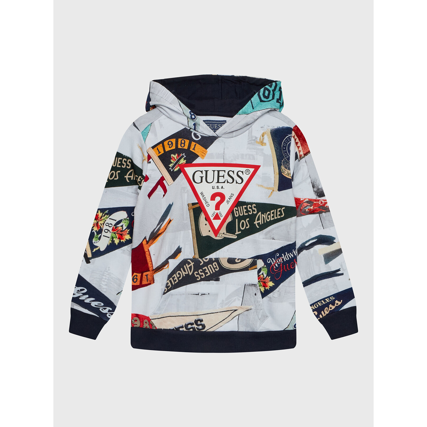 Guess Суитшърт N3RQ00 KA6R3 Цветен Regular Fit - Pepit.bg